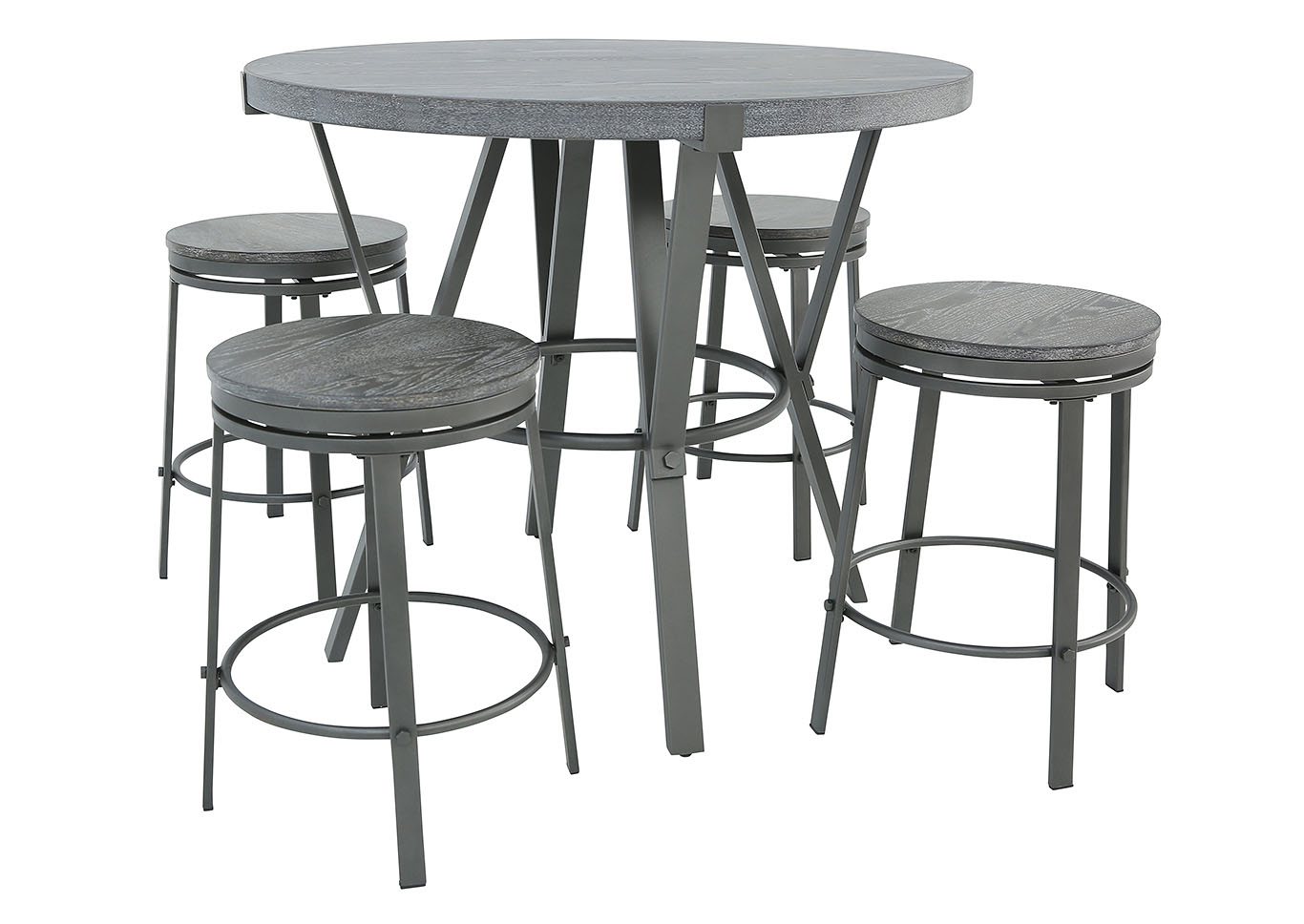 PORTLAND 5 PIECE COUNTER HEIGHT DINETTE 