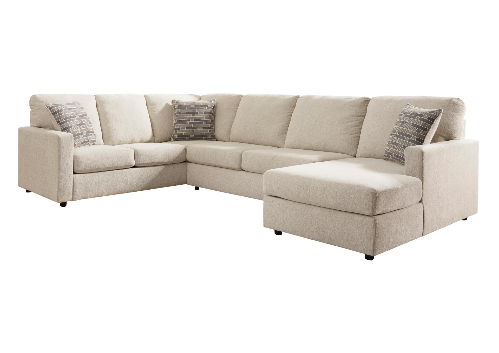 EDENFIELD LINEN 3 PIECE SECTIONAL