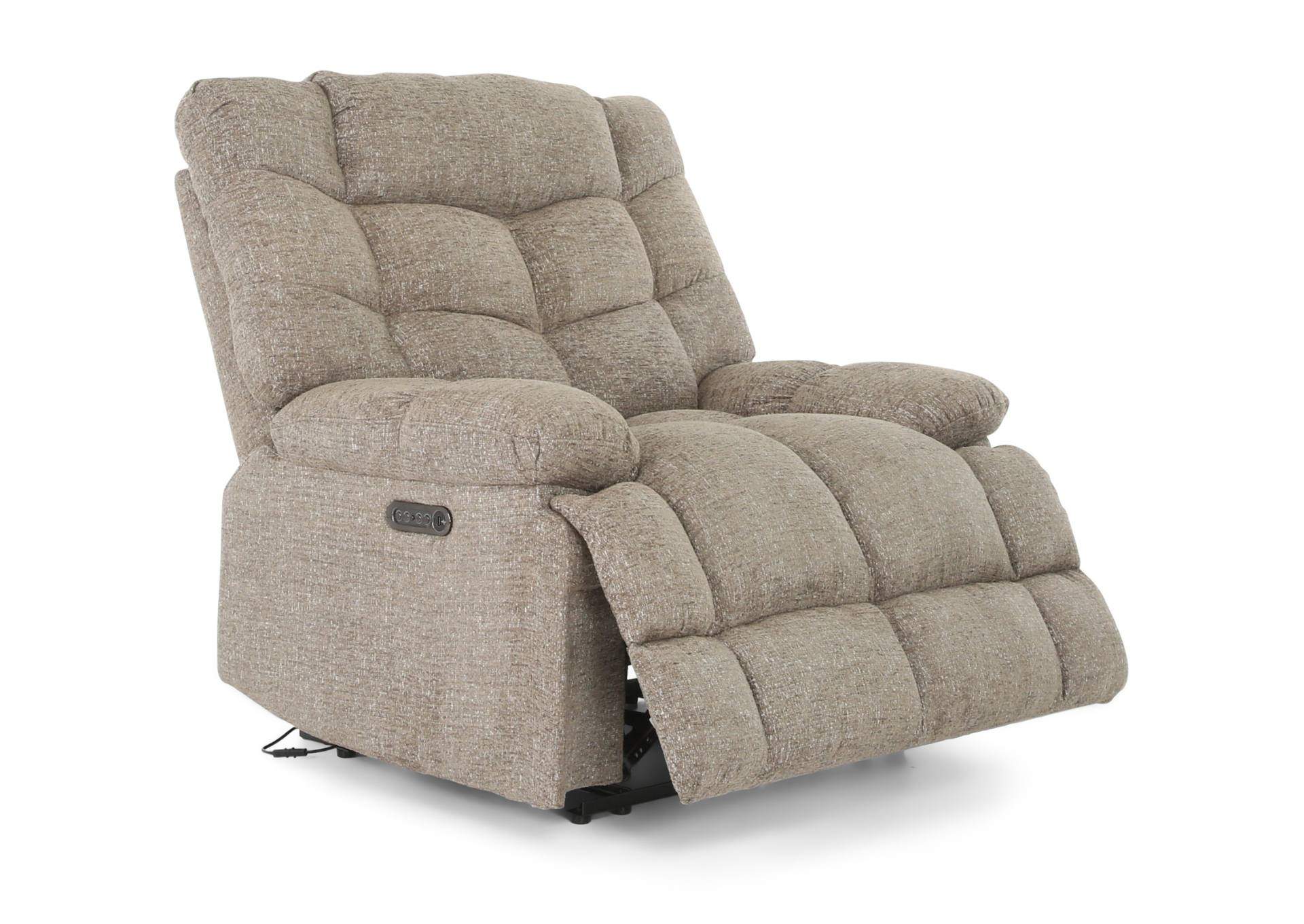ROXANNE BROWN 2P BIG MAN POWER RECLINER,LIFESTYLE FURNITURE