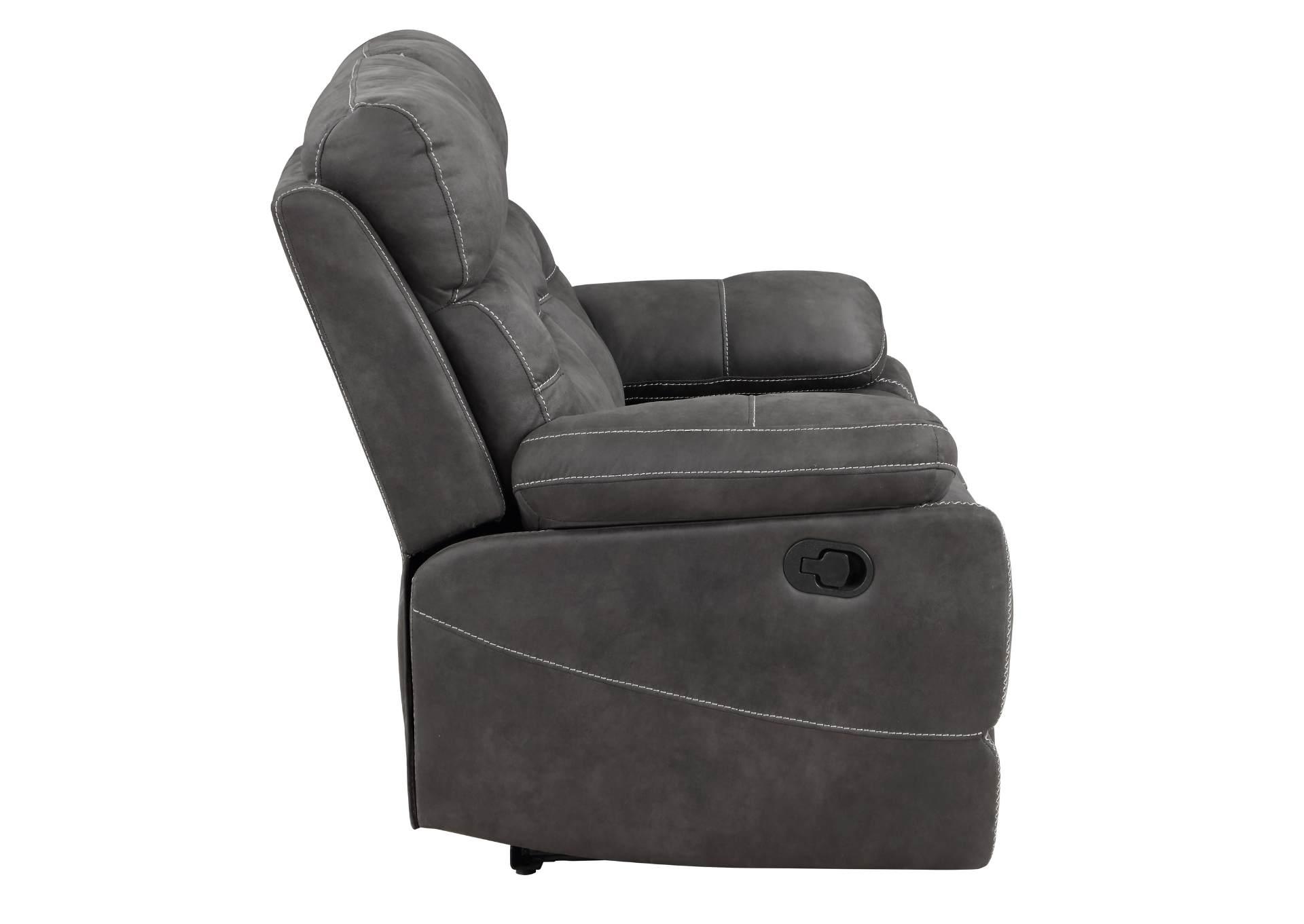 RUDGER GRAY RECLINER,STEVE SILVER COMPANY