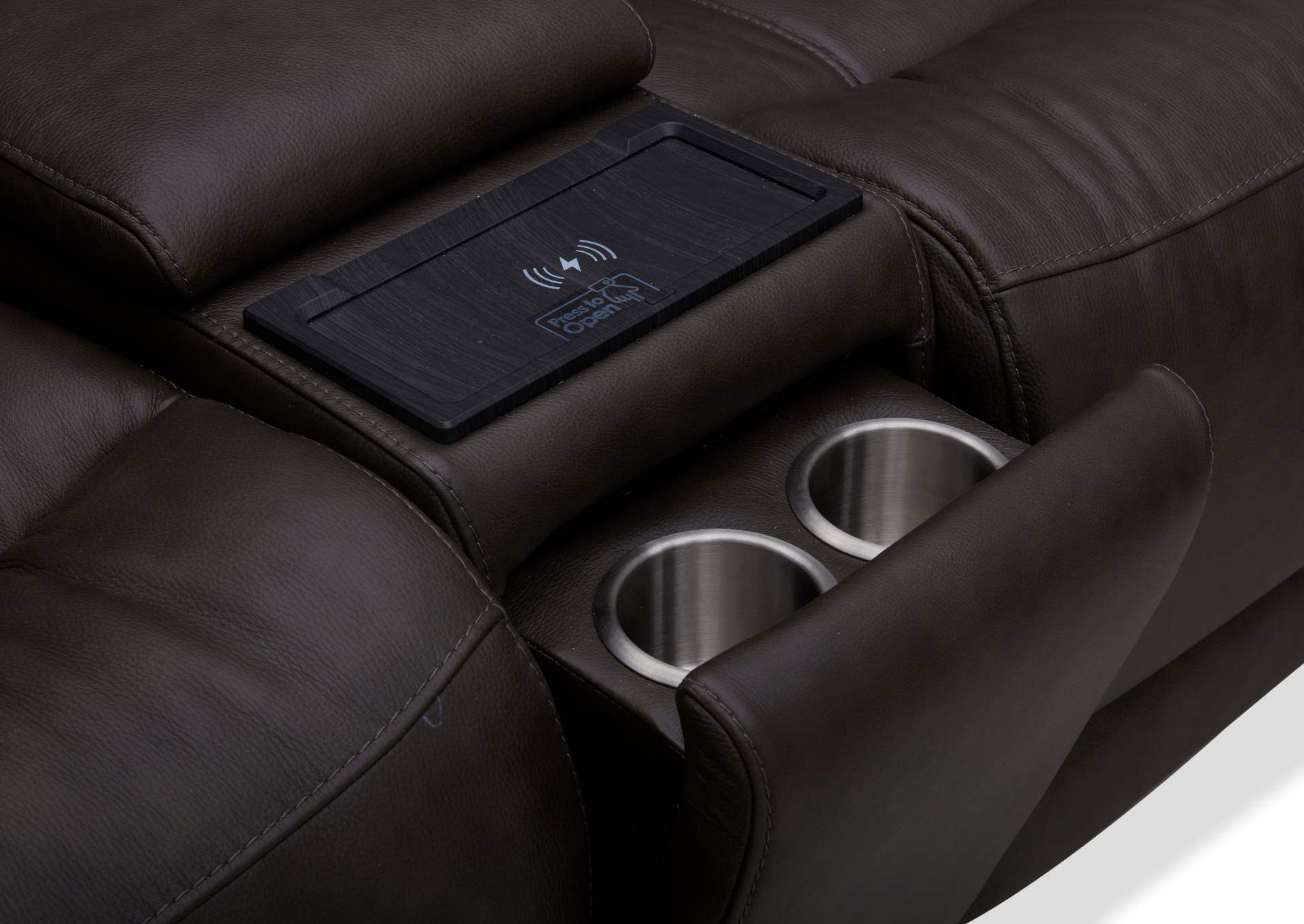 BROCKTON CHARCOAL 3P POWER 6 PIECE SECTIONAL,KUKA