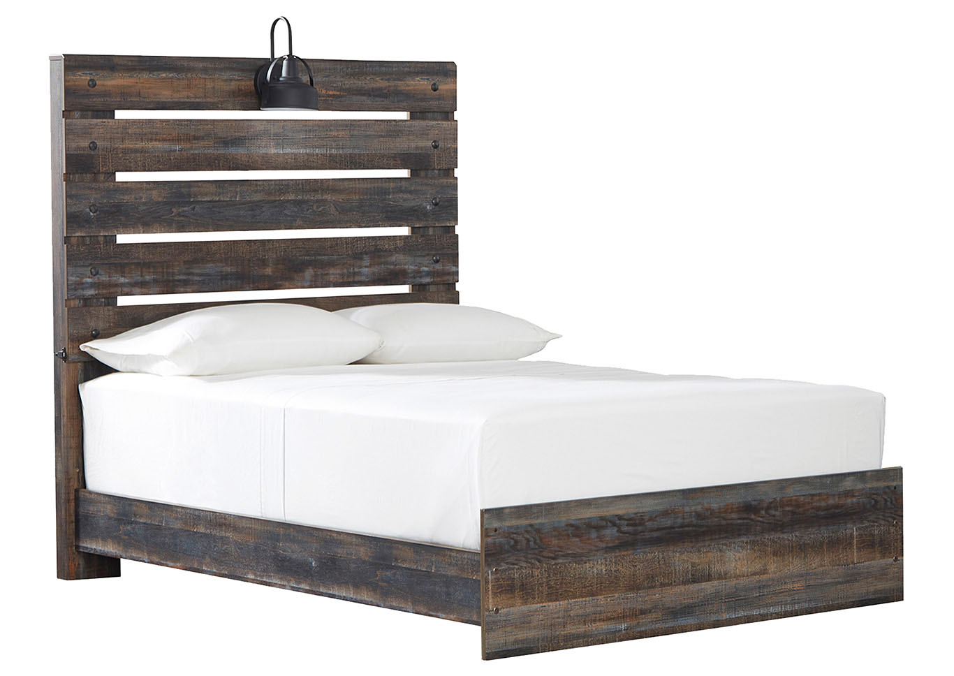 DRYSTAN TWIN PANEL BED WITH LIGHT