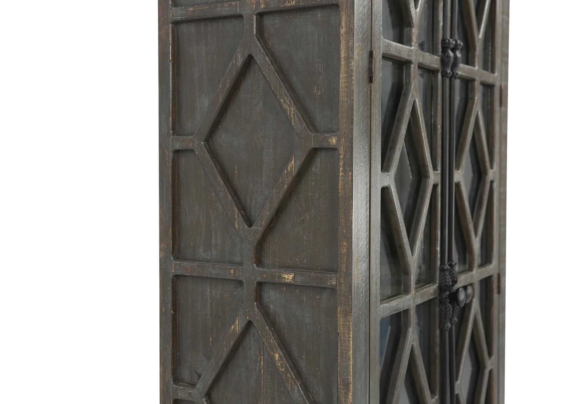 ZAYDEN WEATHERED CABINET,ARDENT HOME