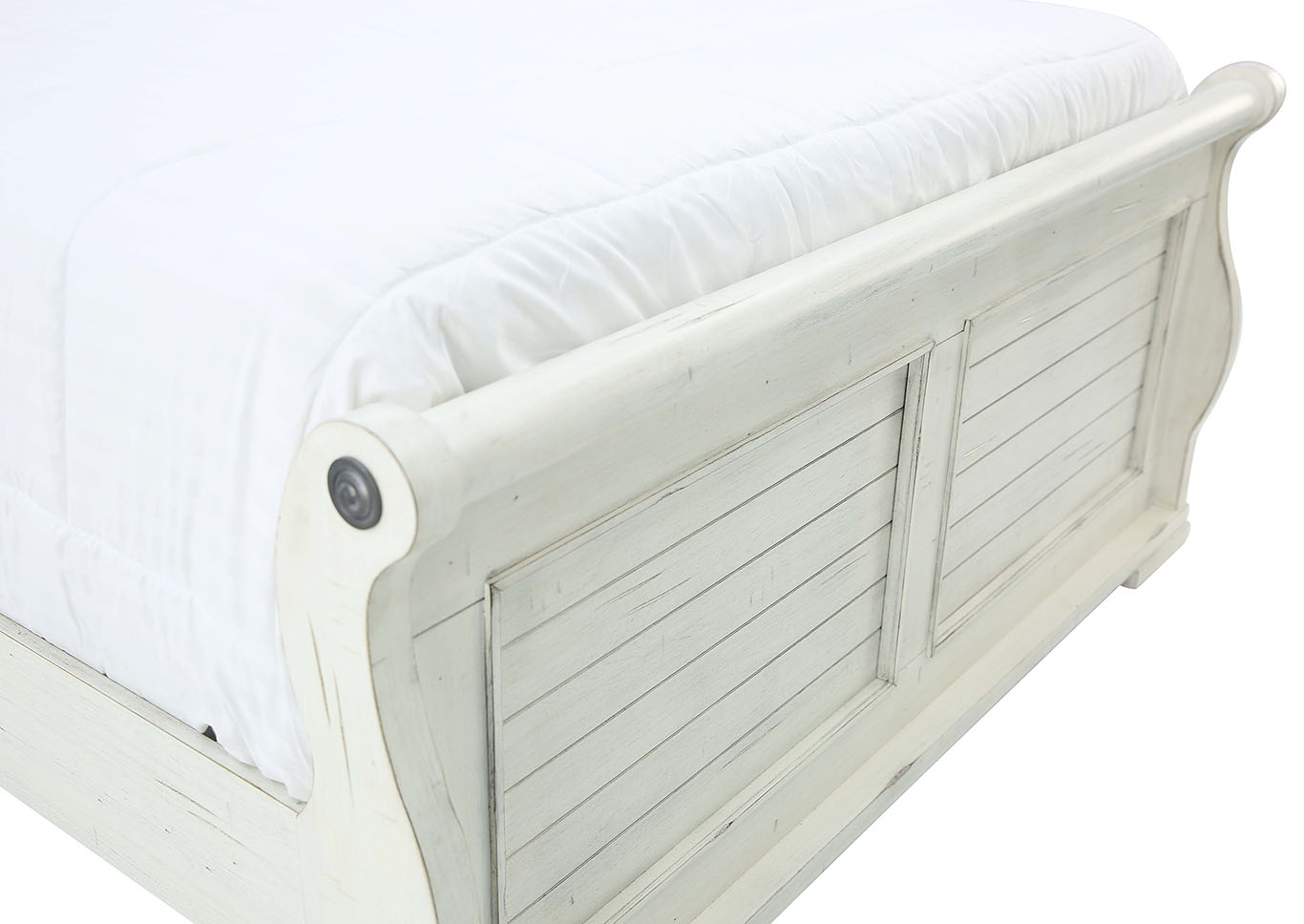 Blanche King Sleigh Bed,LIFESTYLE FURNITURE