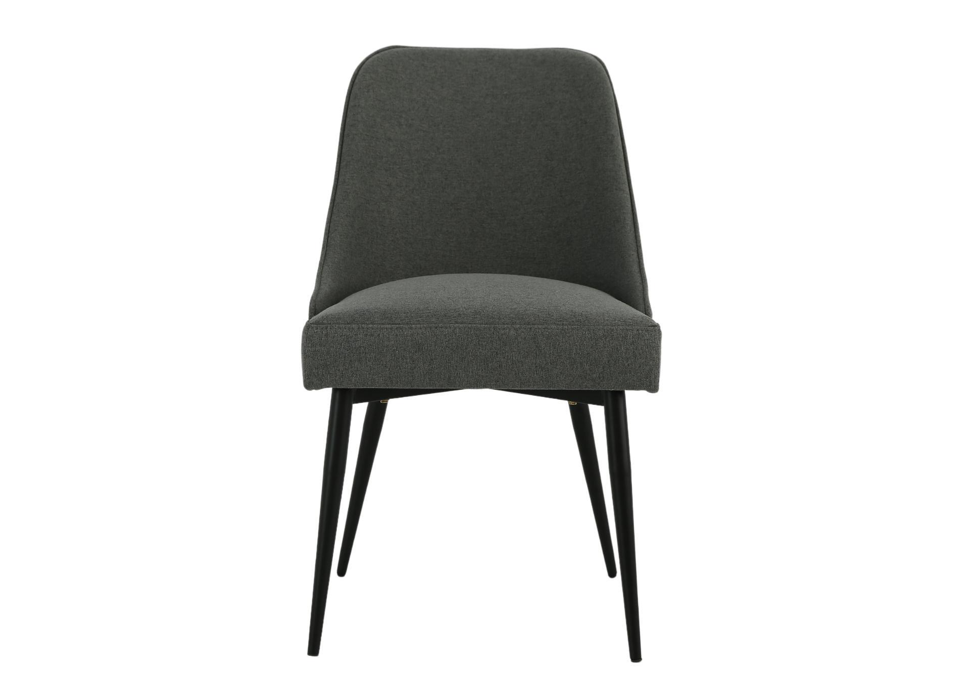 COLFAX CHARCOAL DINING CHAIR,STEVE SILVER COMPANY