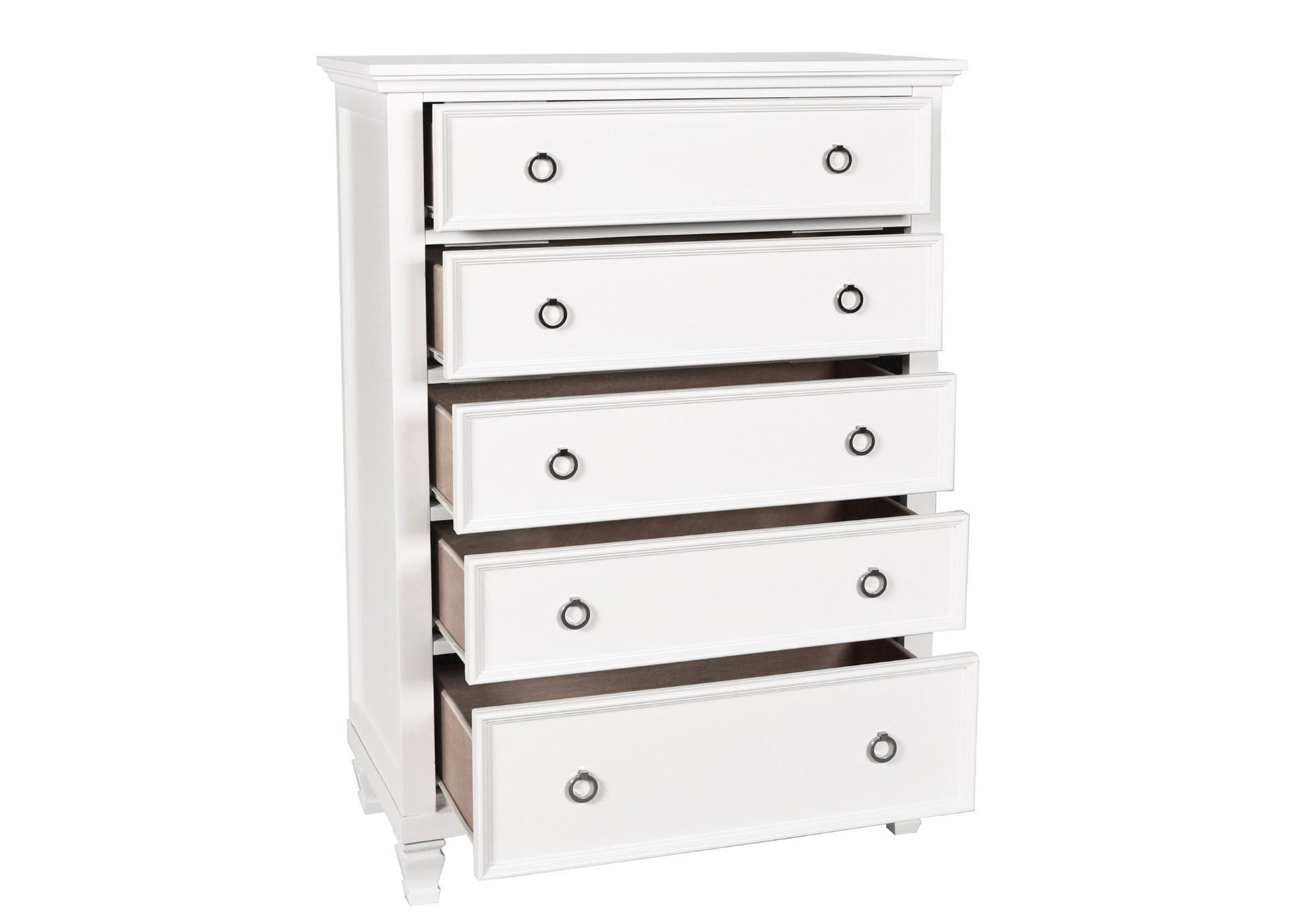 TAMARACK WHITE CHEST,NEW CLASSIC HOME FURNISHING II