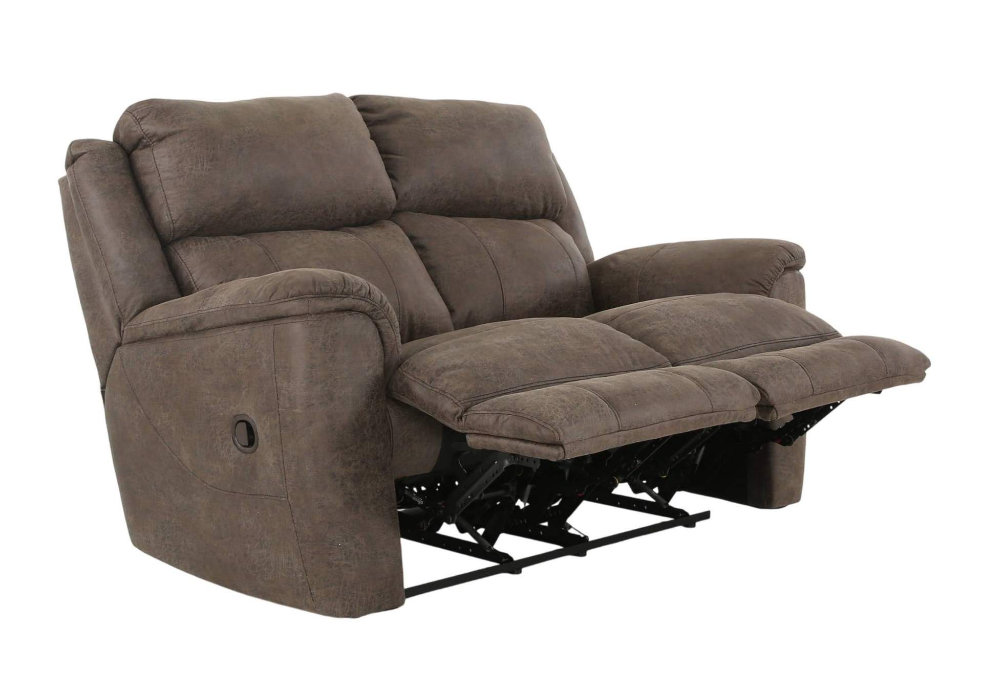 MILO ESPRESSO RECLINING LOVESEAT,HOMESTRETCH