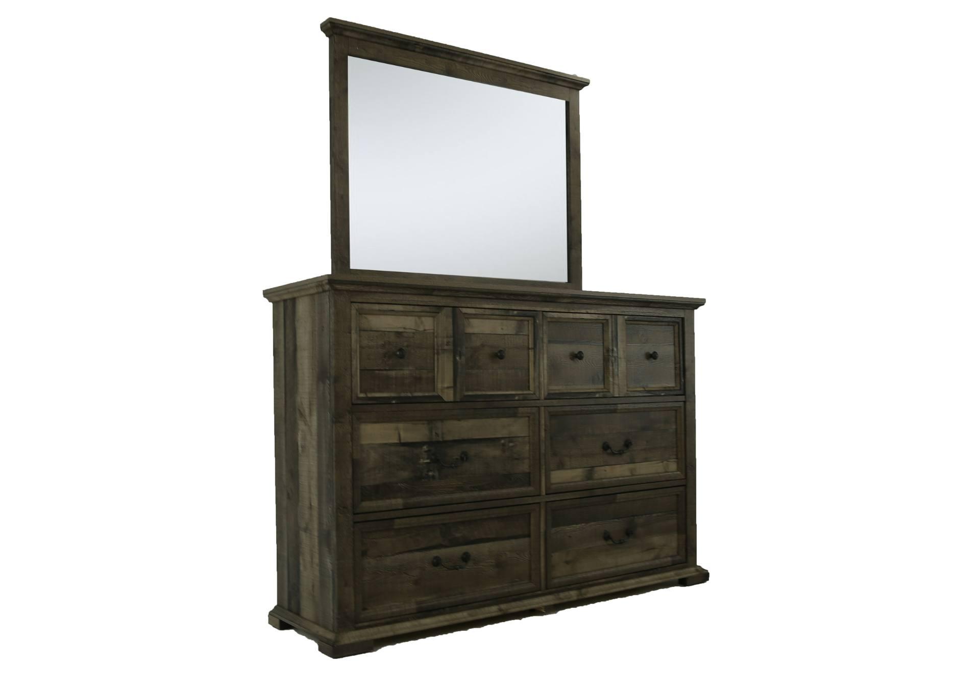 MOSSBERG DRESSER AND MIRROR,LIFESTYLE FURNITURE