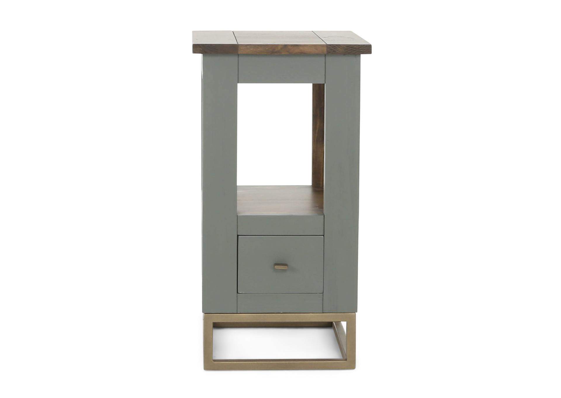 TIMBER CHAIRSIDE TABLE,INTERNATIONAL FURNITURE DIRECT, LLC