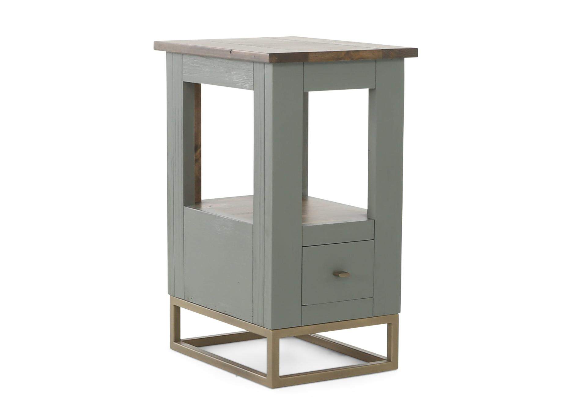 TIMBER CHAIRSIDE TABLE,INTERNATIONAL FURNITURE DIRECT, LLC