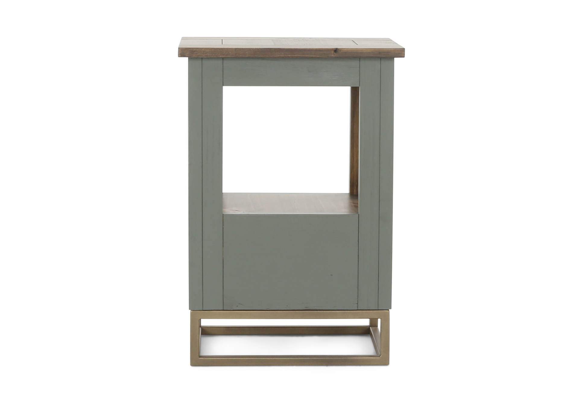 TIMBER CHAIRSIDE TABLE,INTERNATIONAL FURNITURE DIRECT, LLC