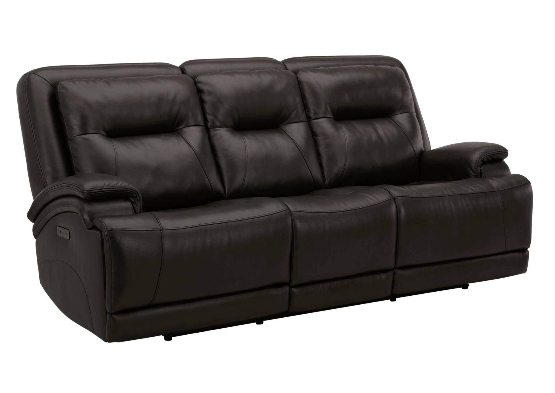 BROCKTON CHARCOAL 3P POWER SOFA WITH POWER HEADREST AND LUMBAR,KUKA