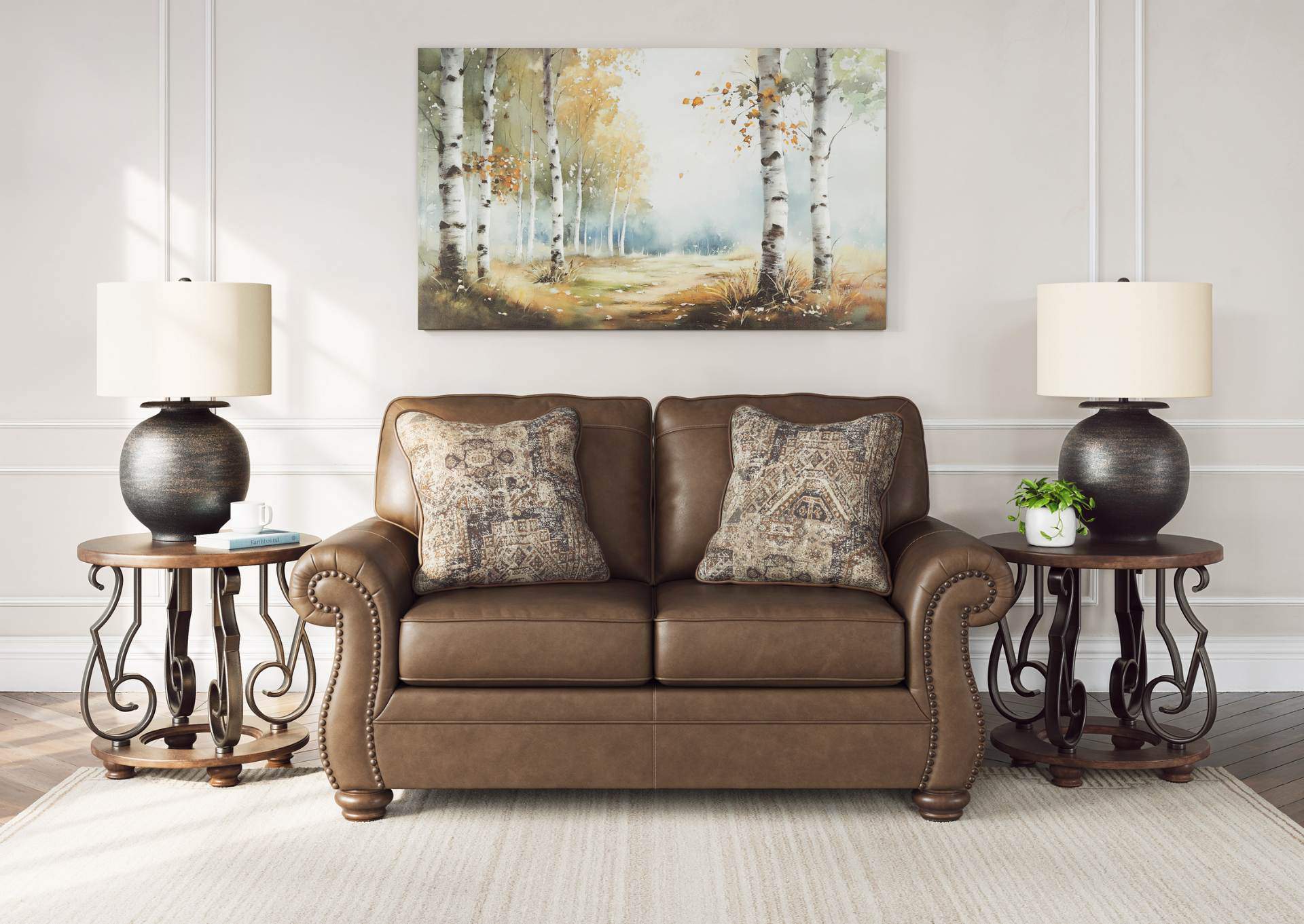 SHADSBURNE EARTH LOVESEAT,ASHLEY FURNITURE INC.