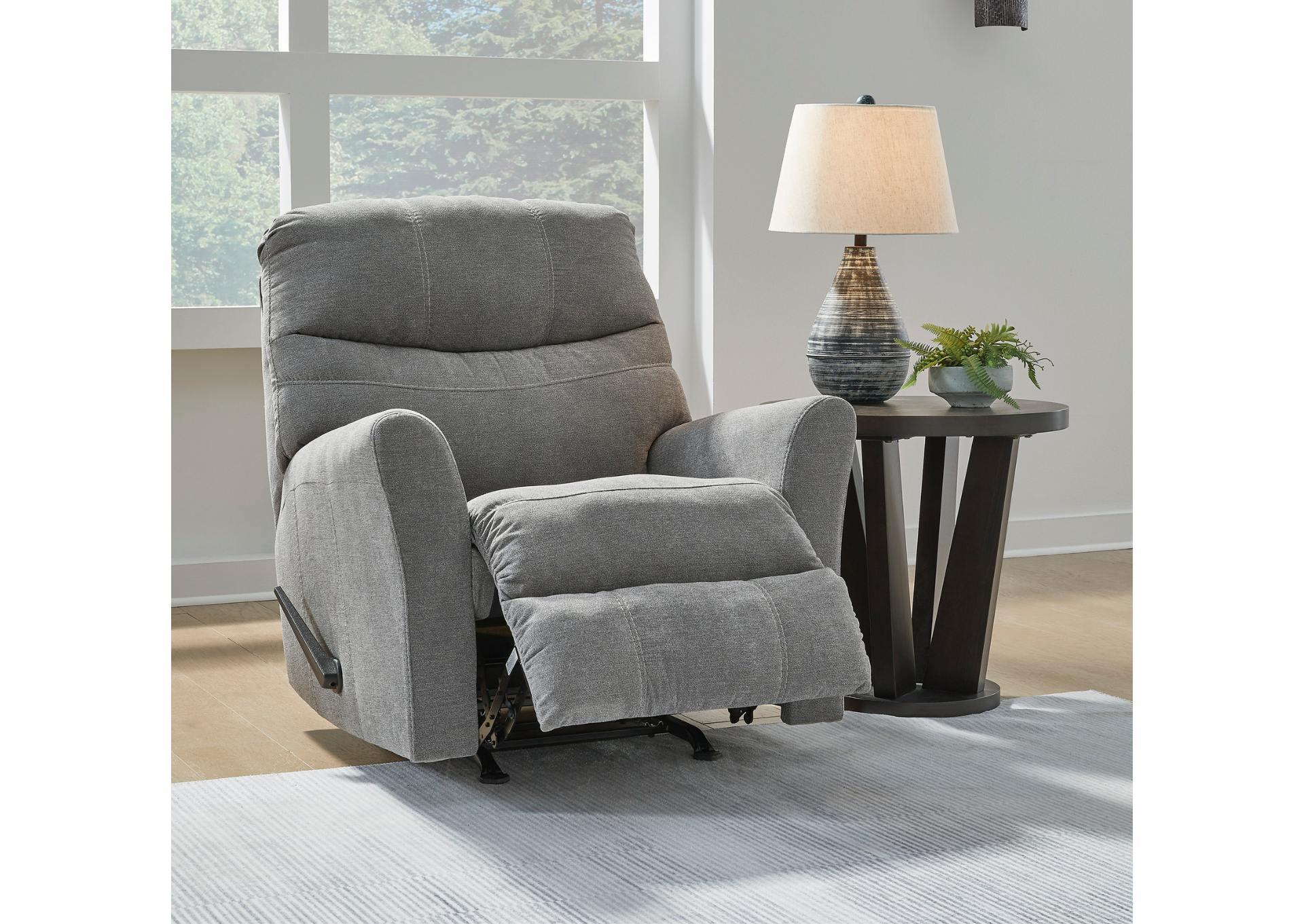 MARRELTON GRAY RECLINER,ASHLEY FURNITURE INC.