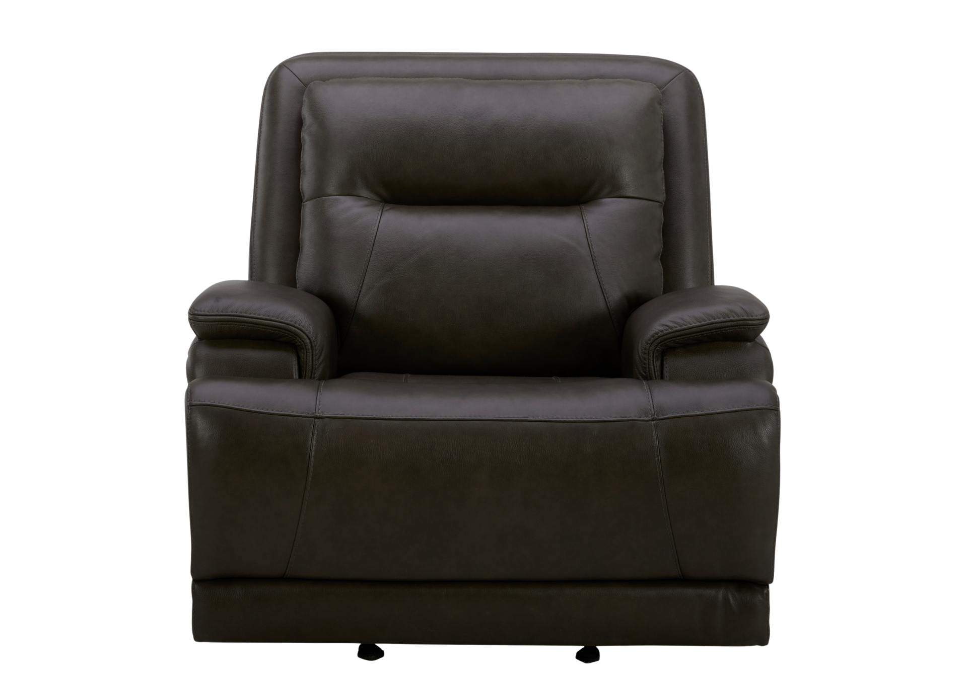 BROCKTON CHARCOAL 3P POWER RECLINER WITH POWER HEADREST AND LUMBAR,KUKA