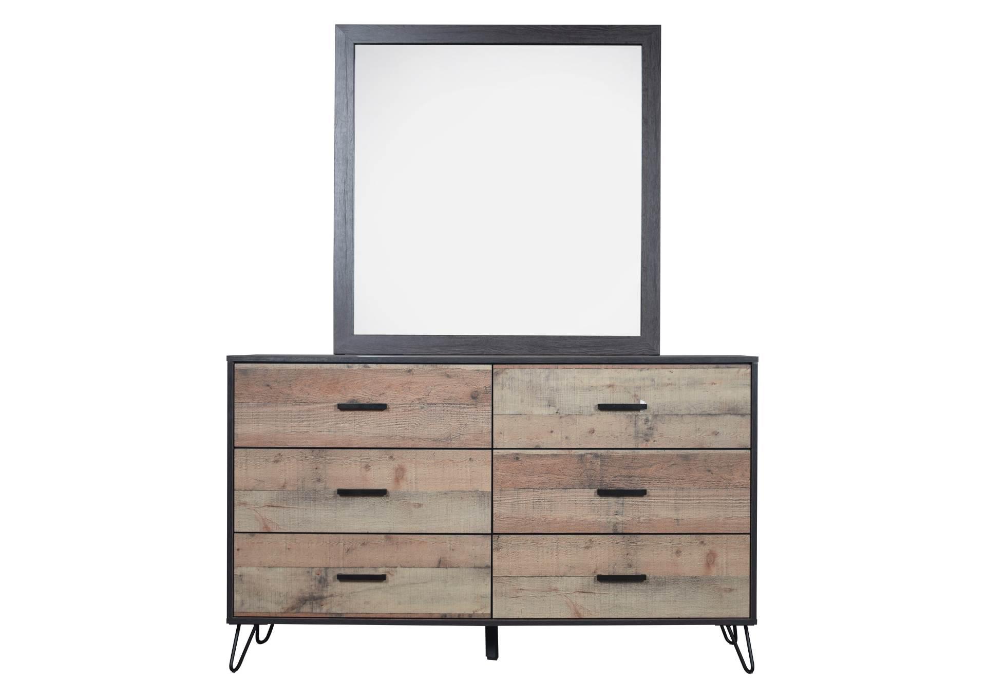 ELK RIVER RUSTIC DRESSER AND MIRROR