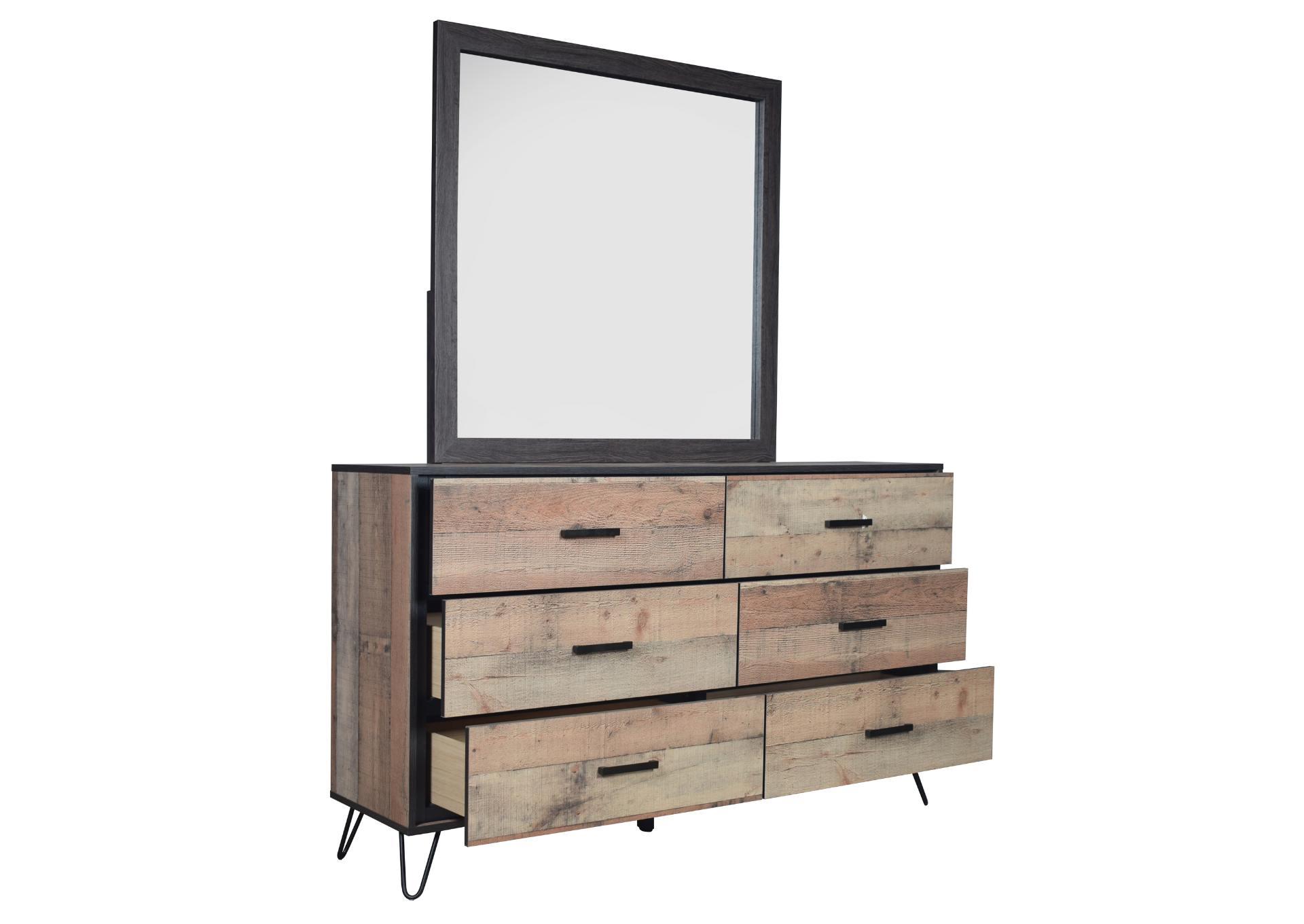 ELK RIVER RUSTIC DRESSER AND MIRROR,NEW CLASSIC HOME FURNISHING II