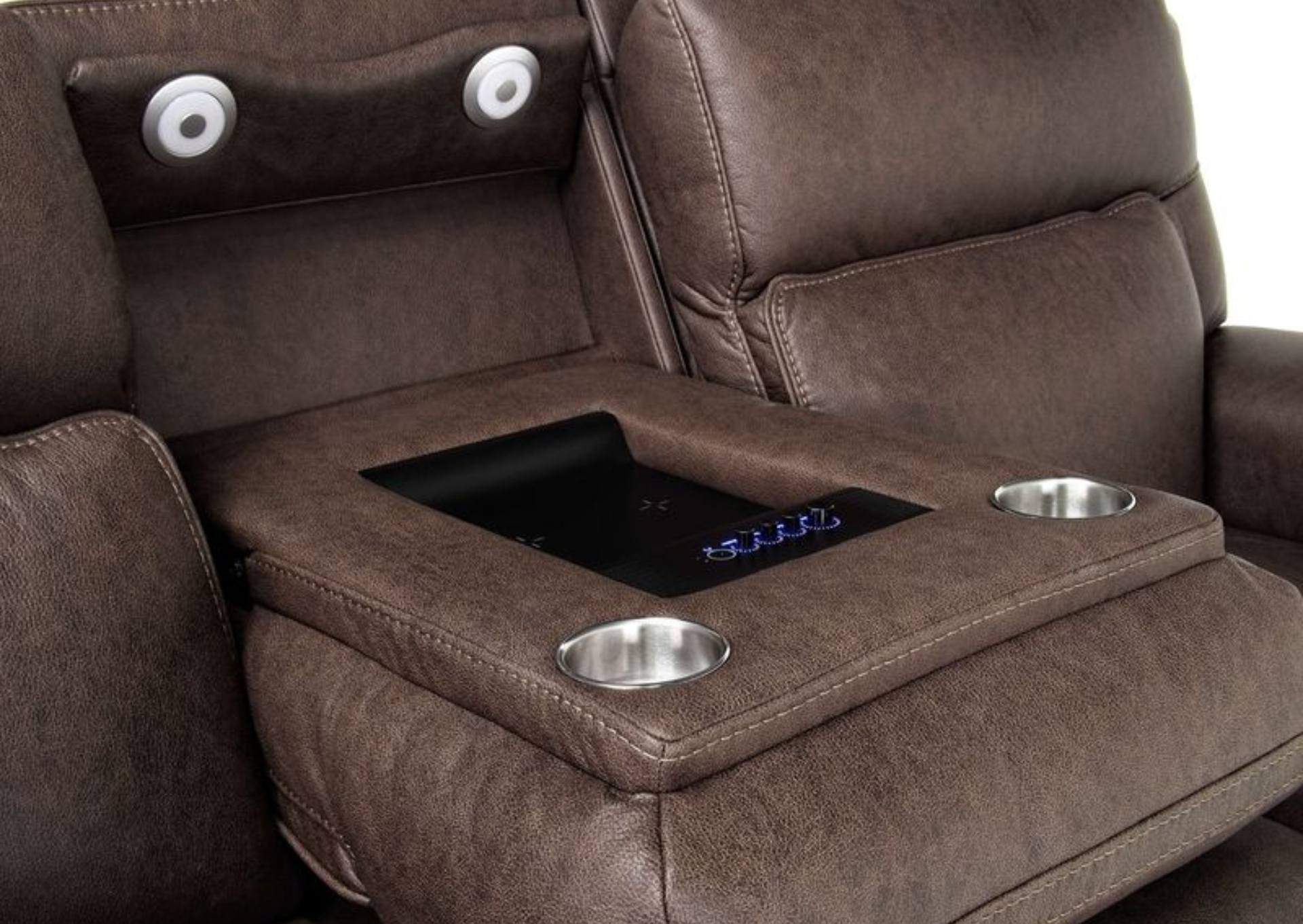 CANNES BARK 3P POWER SOFA,MOTM
