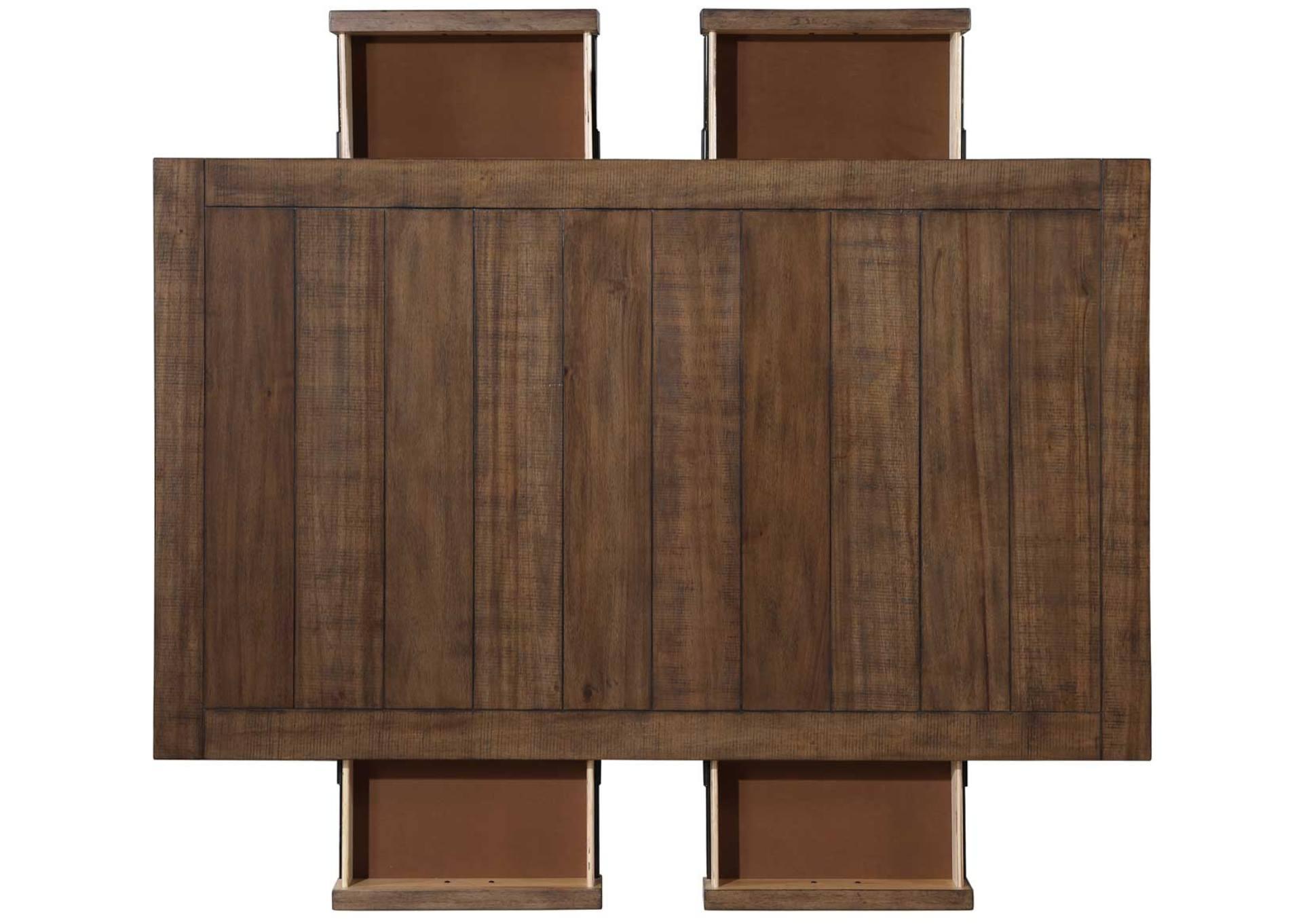 JOANNA BROWN DINING TABLE,STEVE SILVER COMPANY