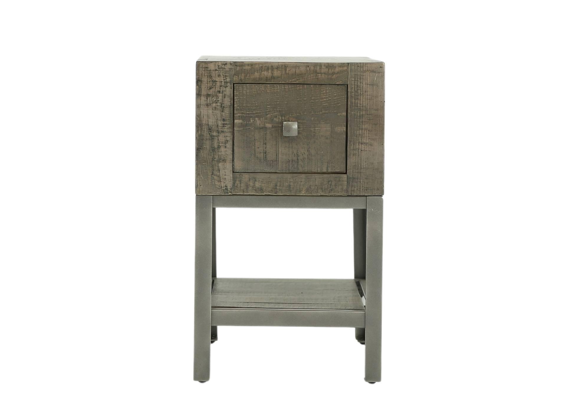 URBAN GRAY CHAIRSIDE TABLE,INTERNATIONAL FURNITURE DIRECT, LLC