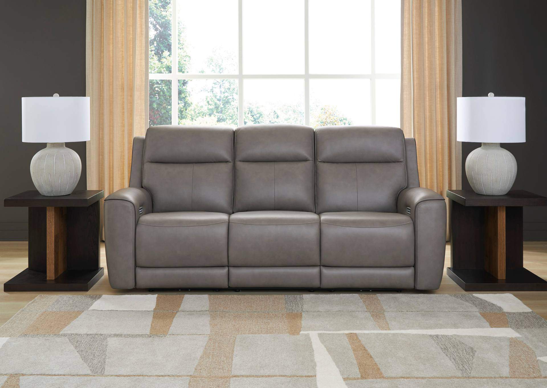 ZELDA COIN LEATHER 2P POWER SOFA,ASHLEY FURNITURE INC.