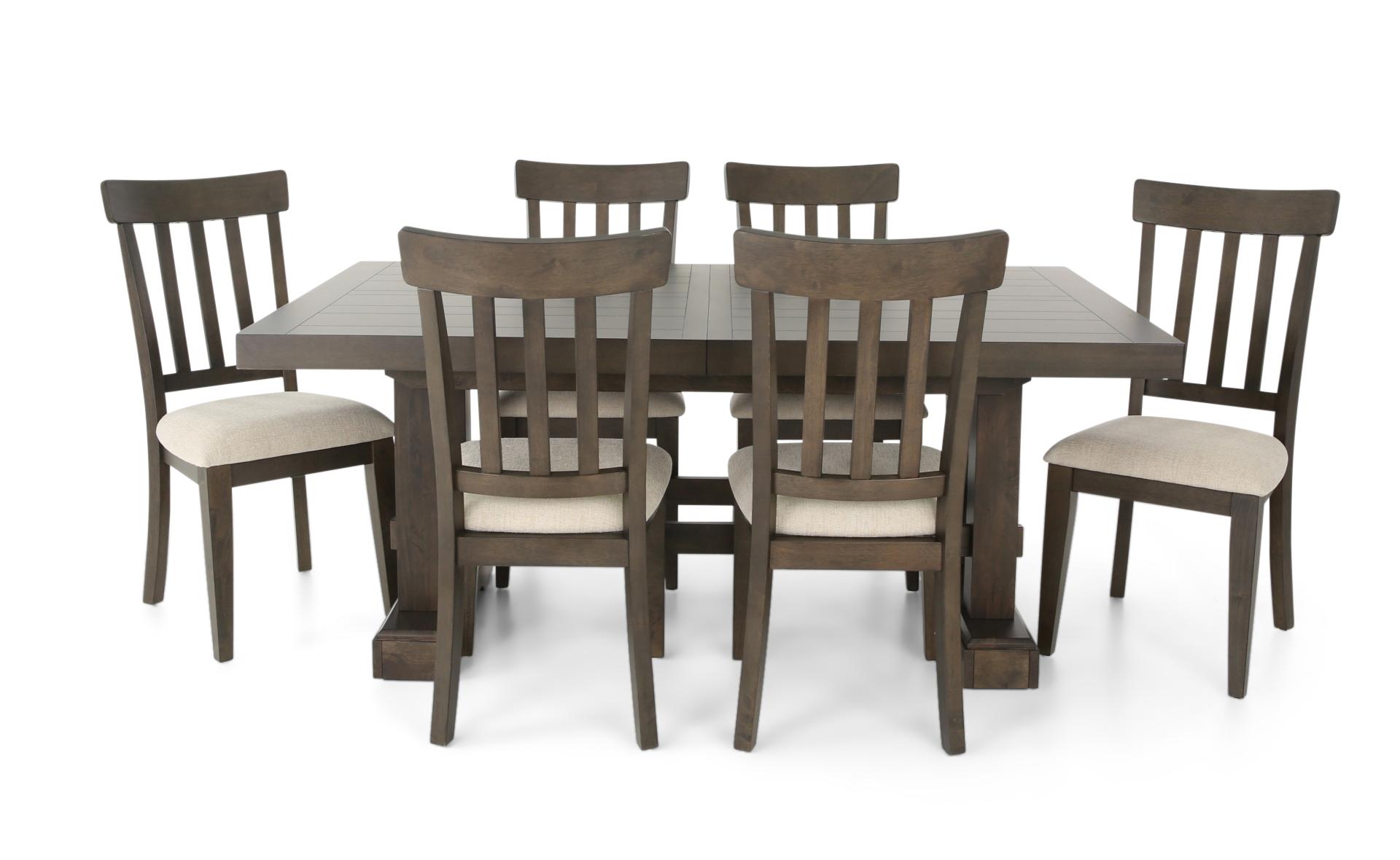 NAPA DARK 7 PIECE DINING SET,STEVE SILVER COMPANY