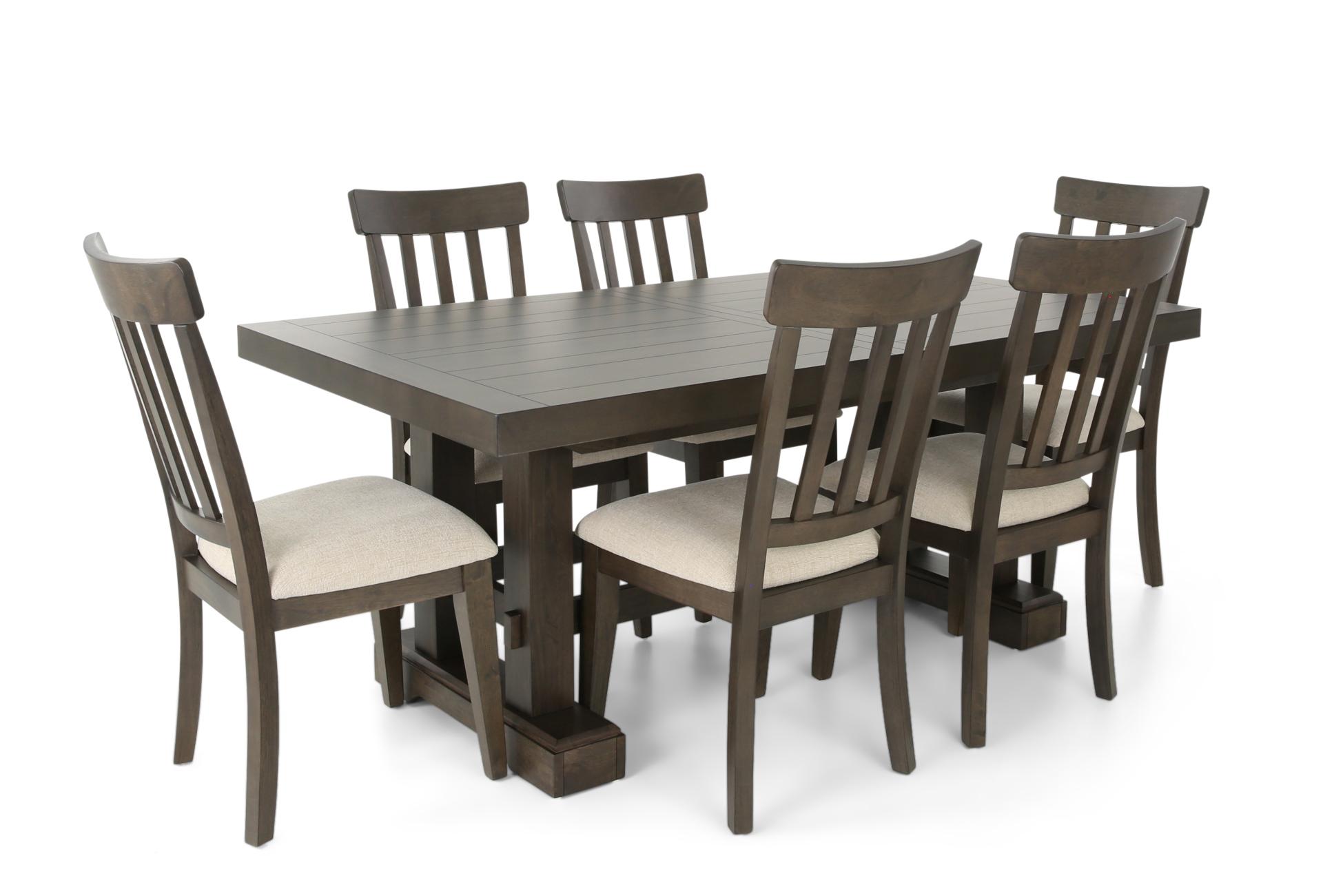 NAPA DARK 7 PIECE DINING SET,STEVE SILVER COMPANY