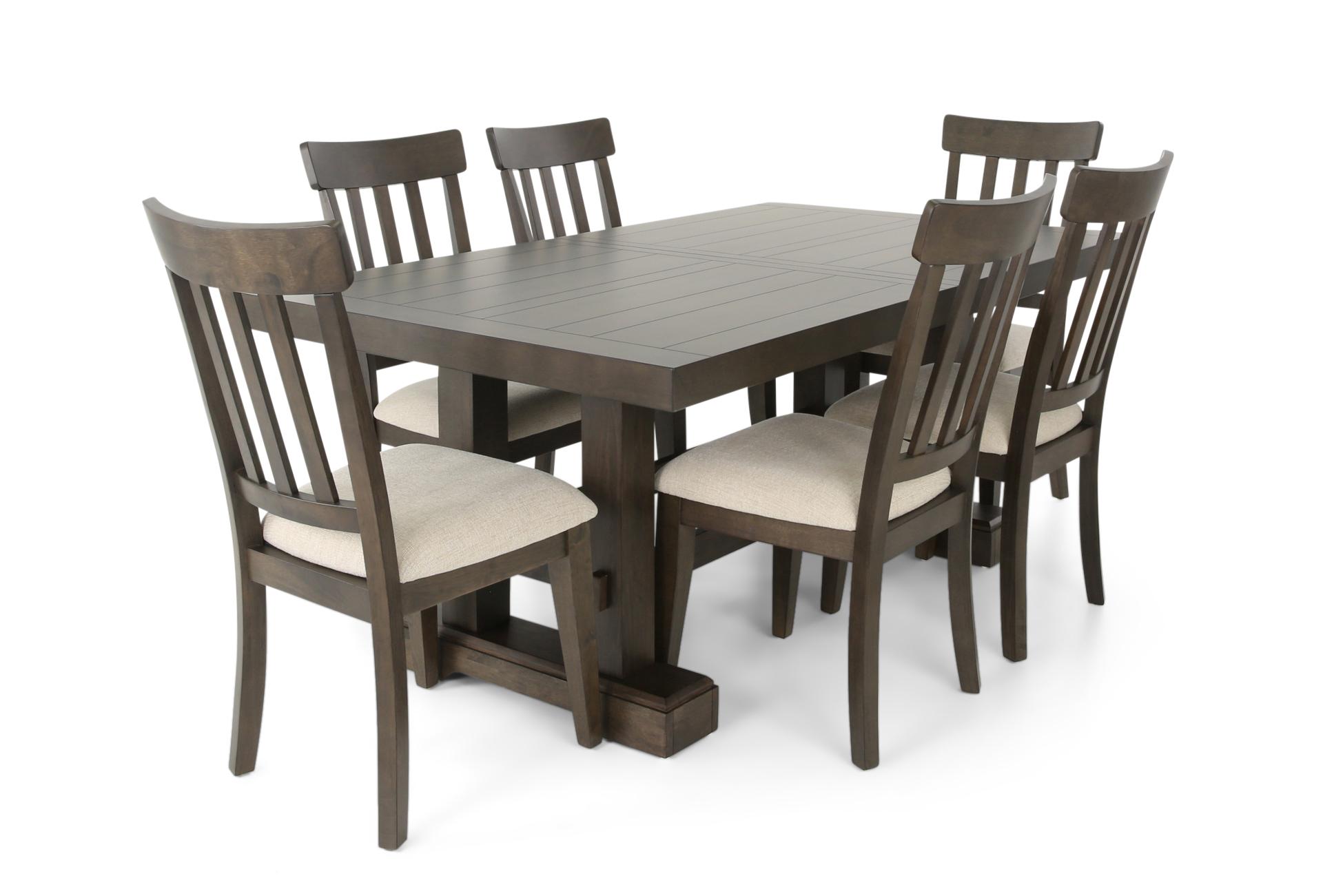 NAPA DARK 7 PIECE DINING SET,STEVE SILVER COMPANY