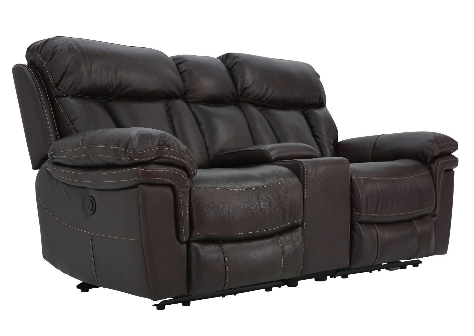 Cheers leather discount power reclining loveseat