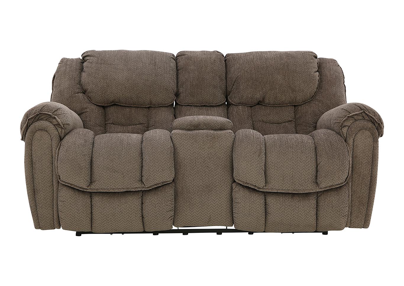 BAXTER TAUPE 1P POWER LOVESEAT WITH CONSOLE,HOMESTRETCH