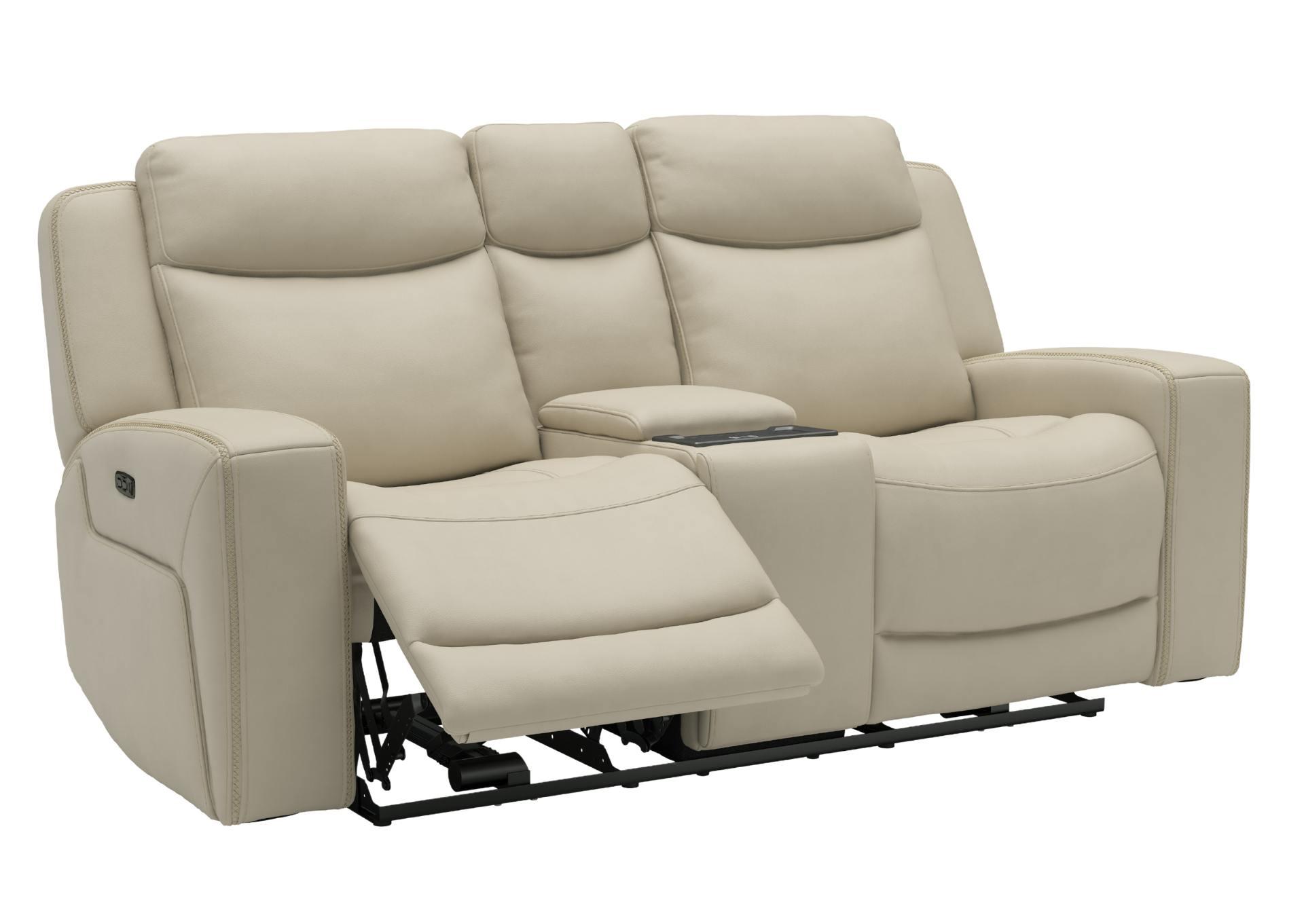 ADELINE PRISTINE POWER LOVESEAT WITH CONSOLE,KUKA