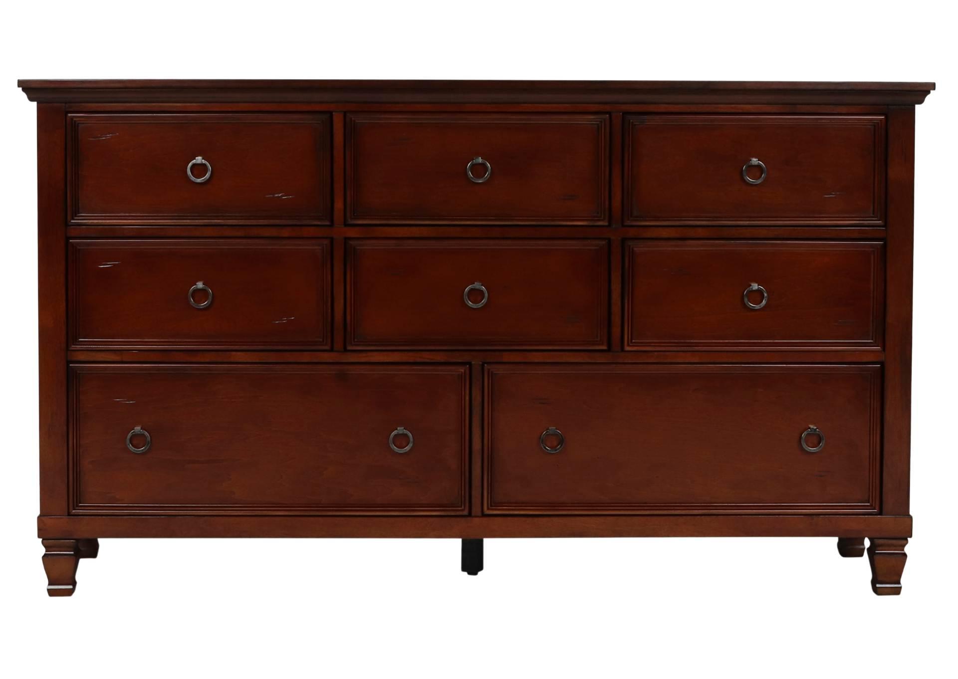 TAMARACK CHERRY DRESSER,NEW CLASSIC HOME FURNISHING II