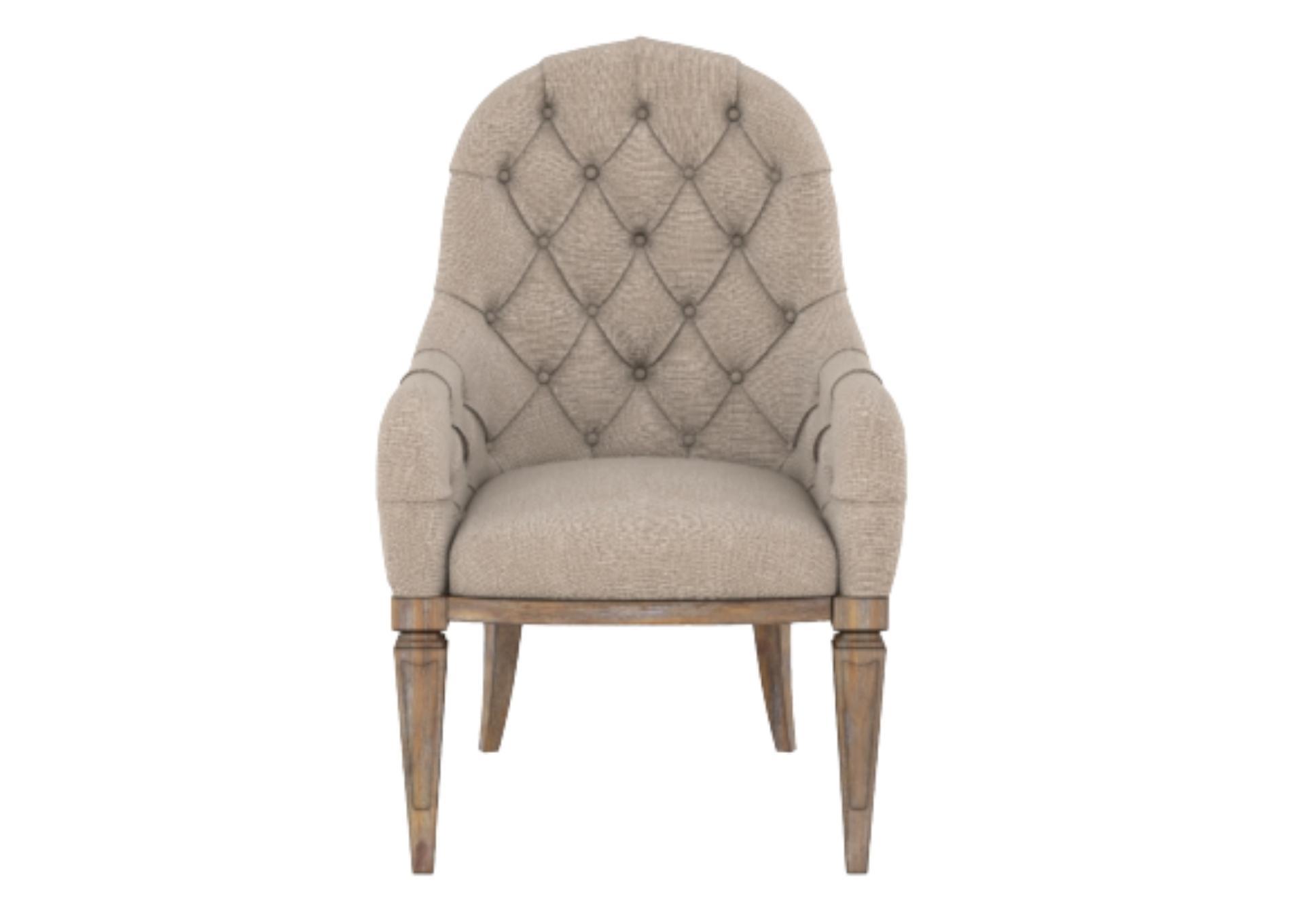 ARCHITRAVE UPHOLSTERED ARM CHAIR