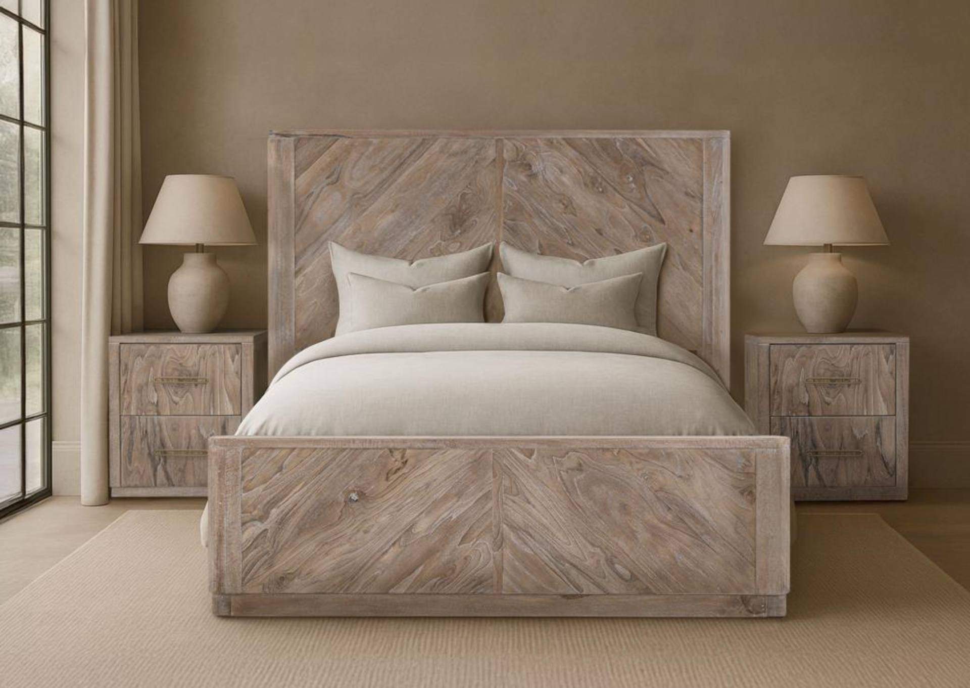 RIVERBEND KING BED,INTERNATIONAL FURNITURE DIRECT, LLC