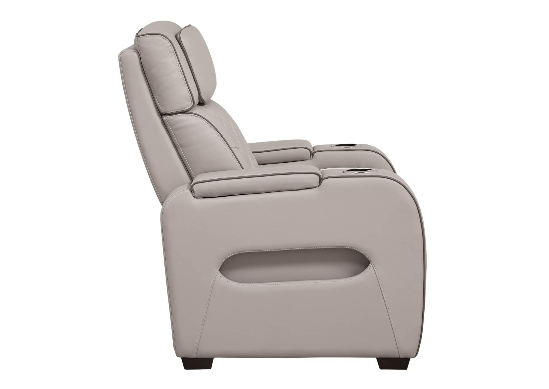 BOYINGTON GRAY P3 POWER RECLINER WITH MASSAGE, HEAT, AND LED LIGHTING,ASHLEY FURNITURE INC.