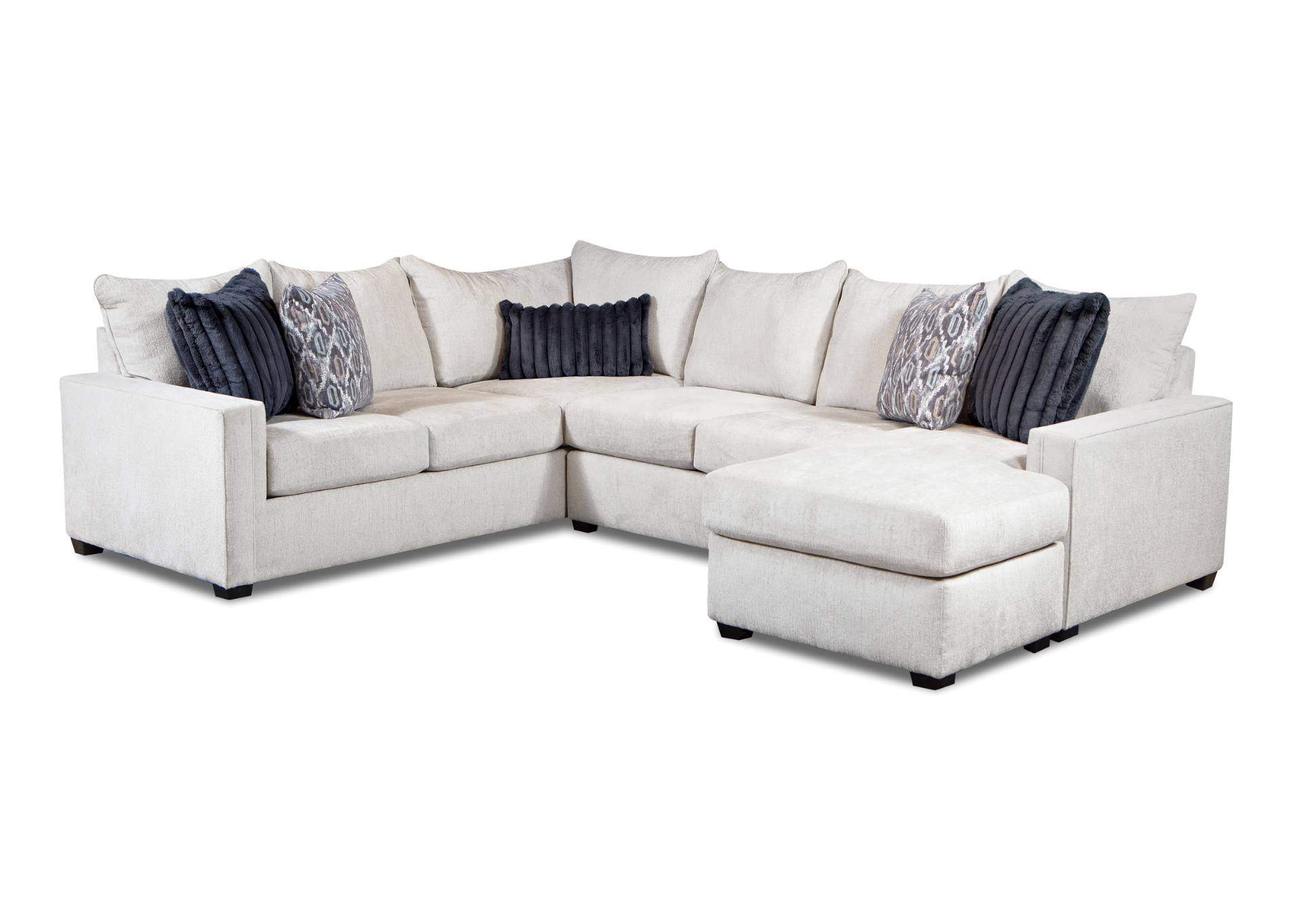WILLET STONE 2 PIECE SECTIONAL,BEHOLD HOME INC