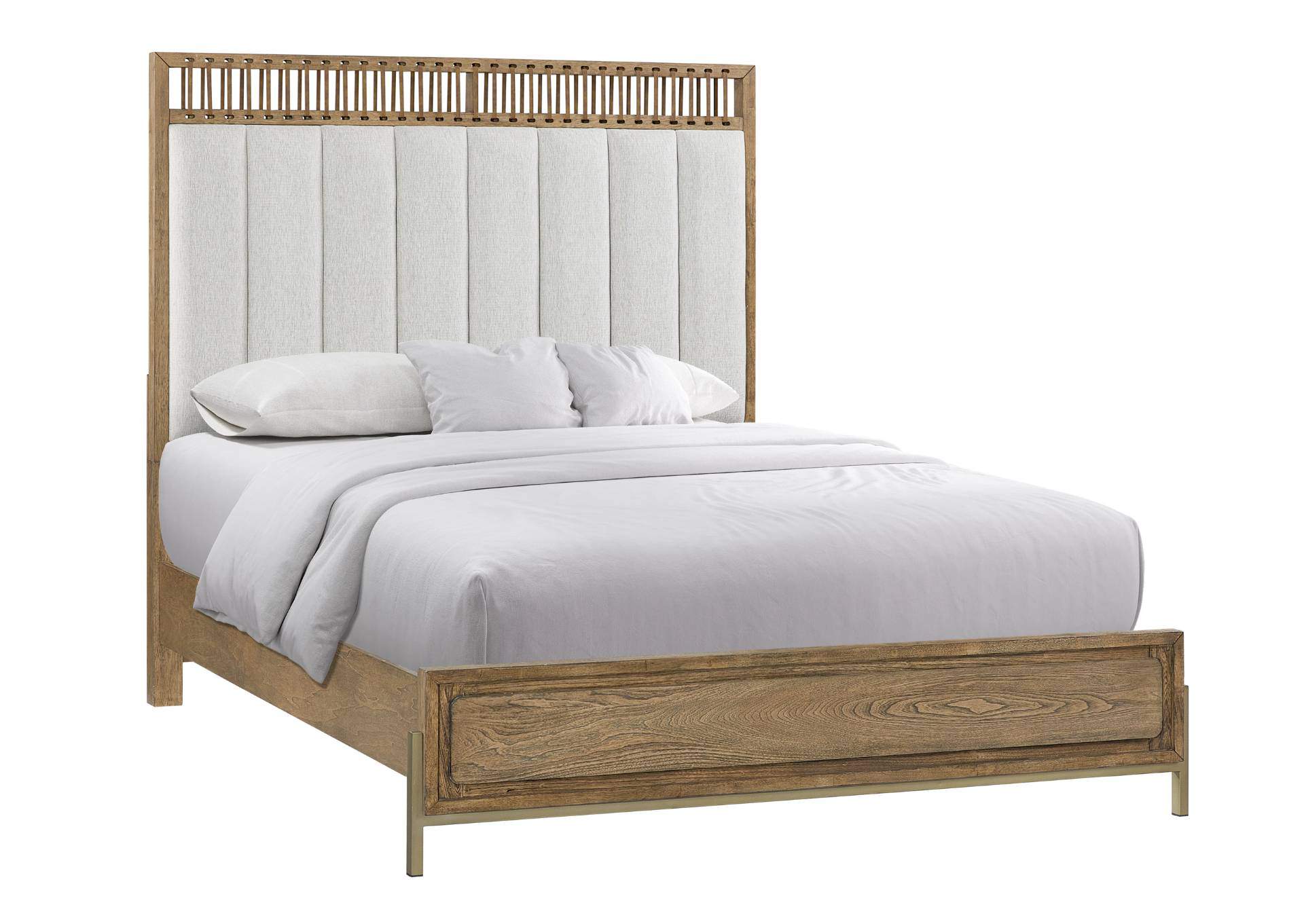 ELURE KING UPHOLSTERED BED,BERNARDS, INC.