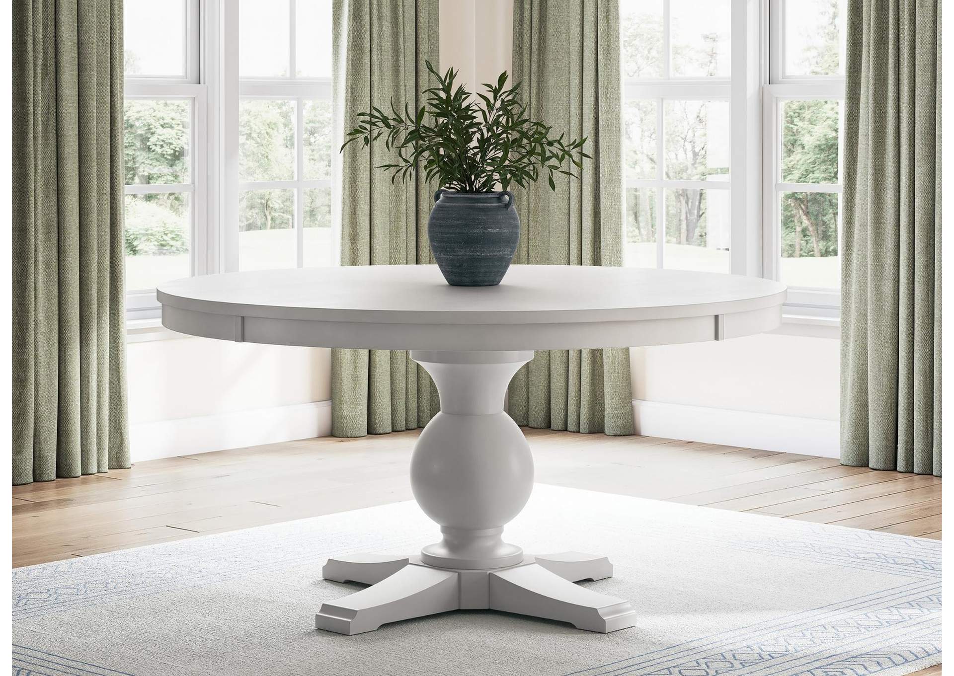 CHADWORTH WHITE DINING TABLE,ASHLEY FURNITURE INC.