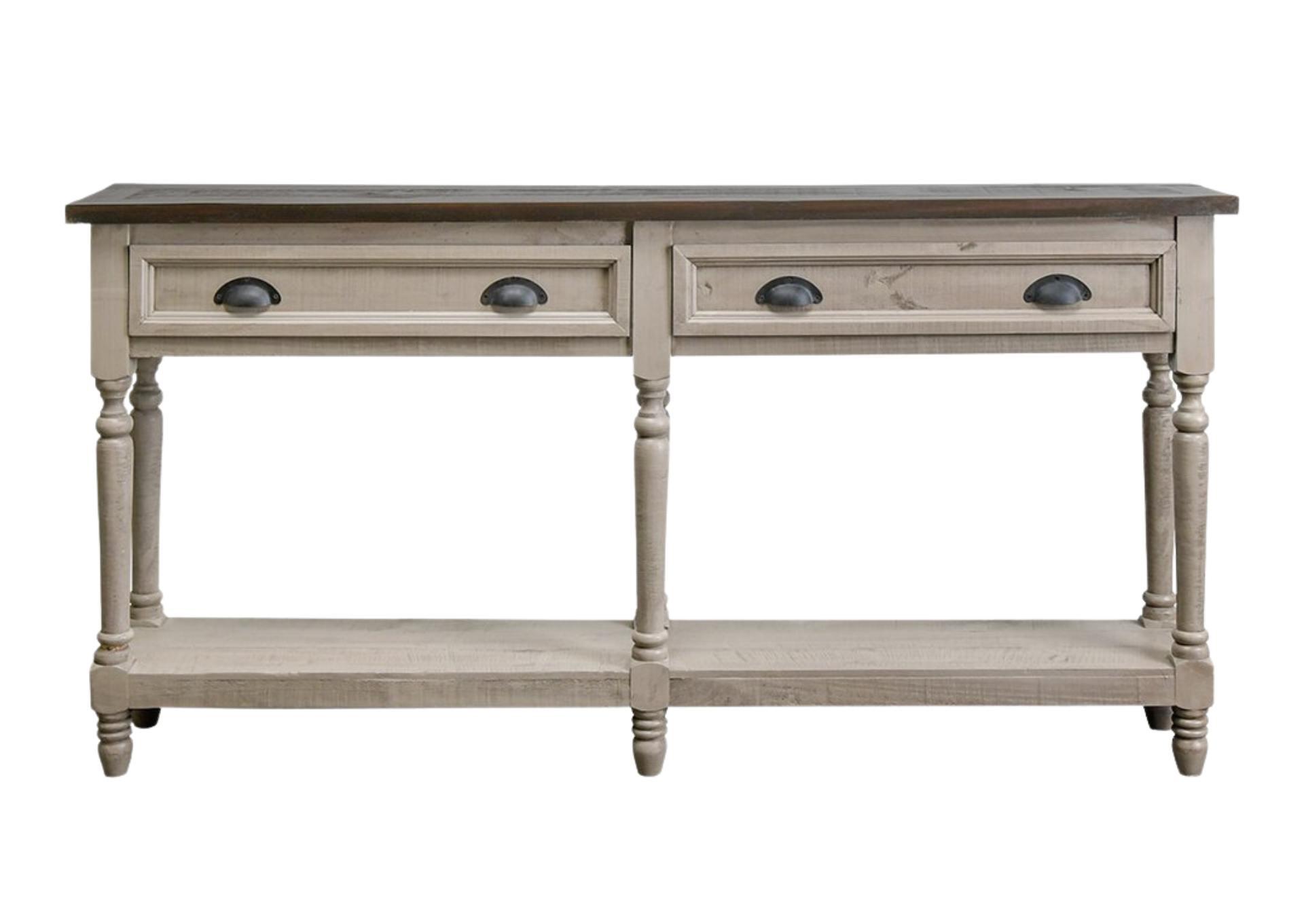 CID TWO DRAWER SOFA TABLE,ARDENT HOME