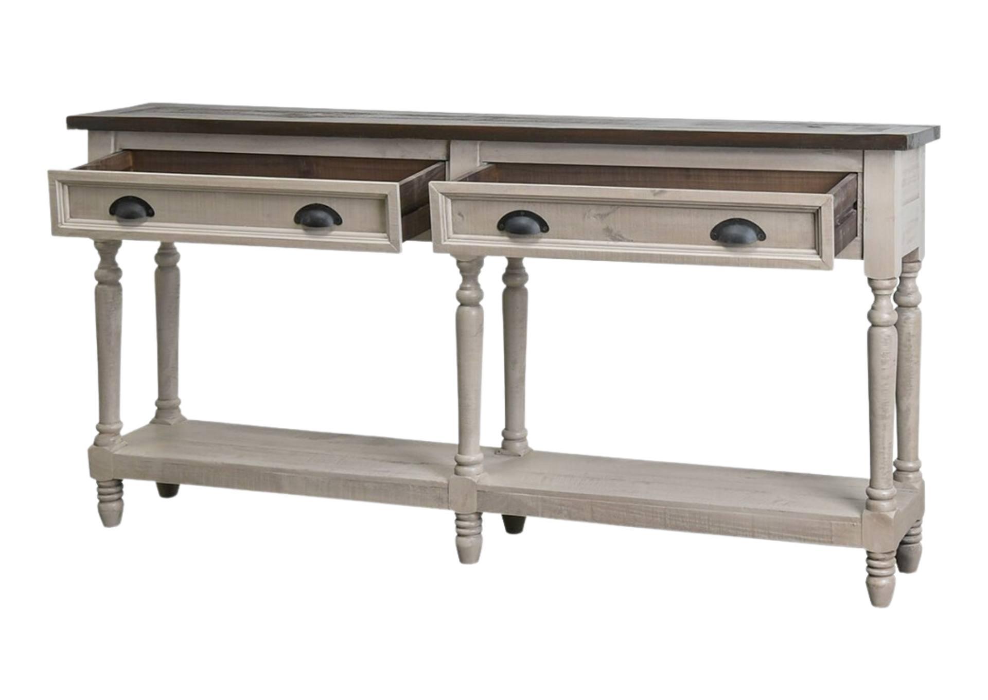 CID TWO DRAWER SOFA TABLE,ARDENT HOME