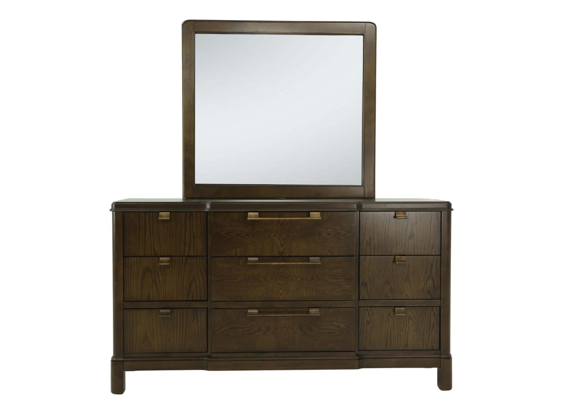 MILAN DRESSER AND MIRROR,STEVE SILVER COMPANY
