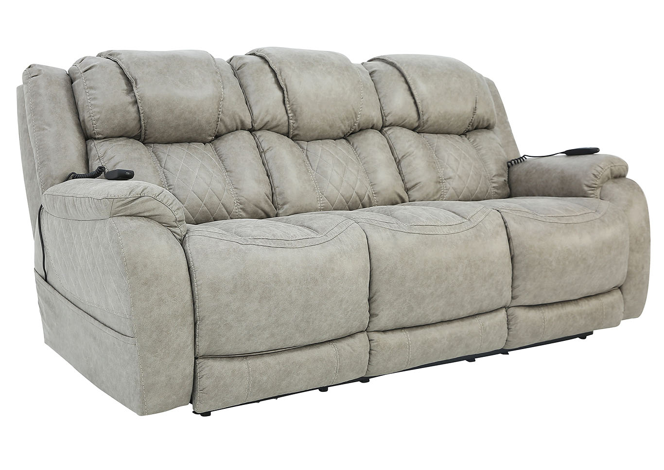 CASON MUSHROOM 3P POWER SOFA,HOMESTRETCH