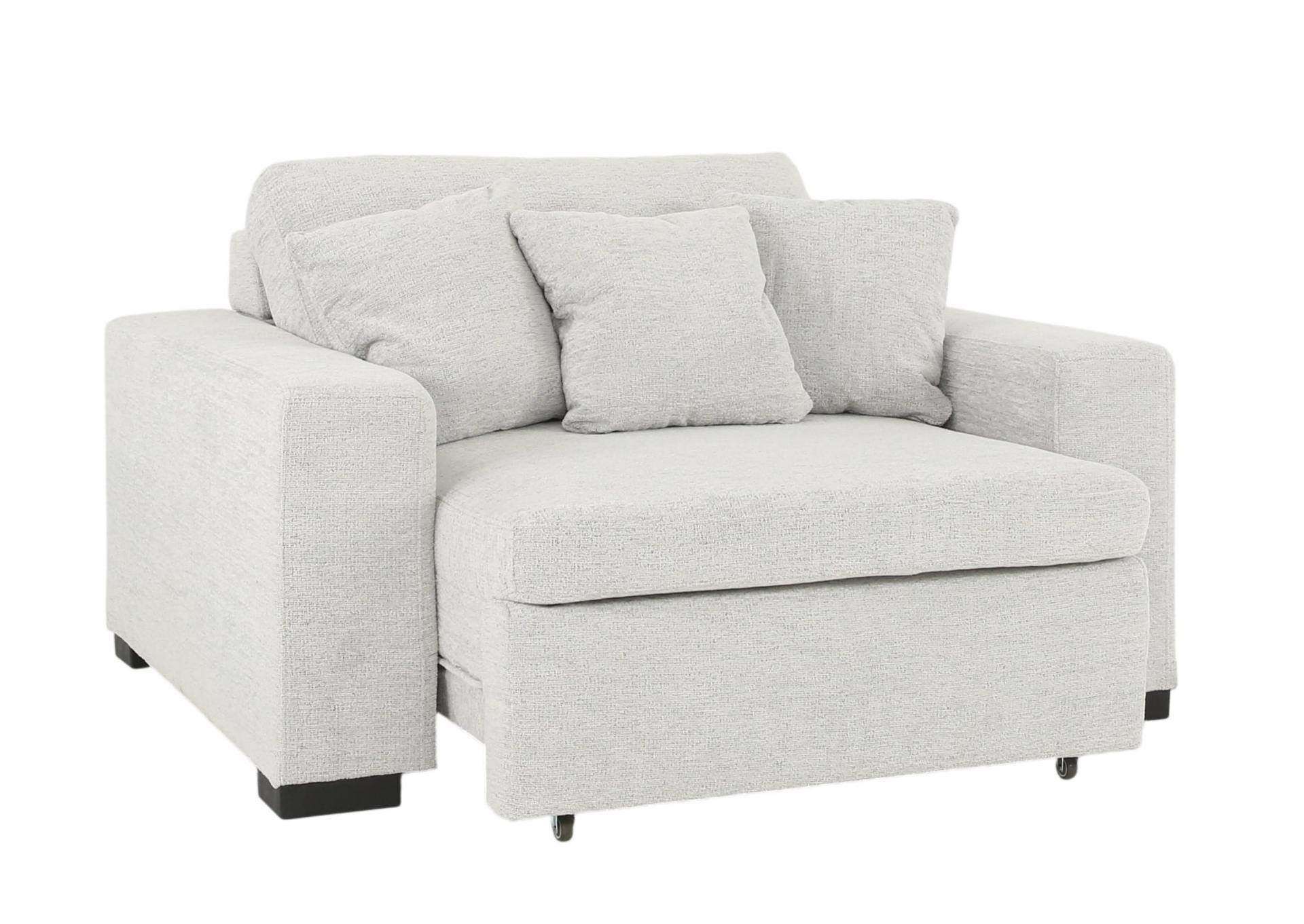 LACHLAN NICKEL POWER RECLINER WITH SLIDING CHAISE,CHEERS