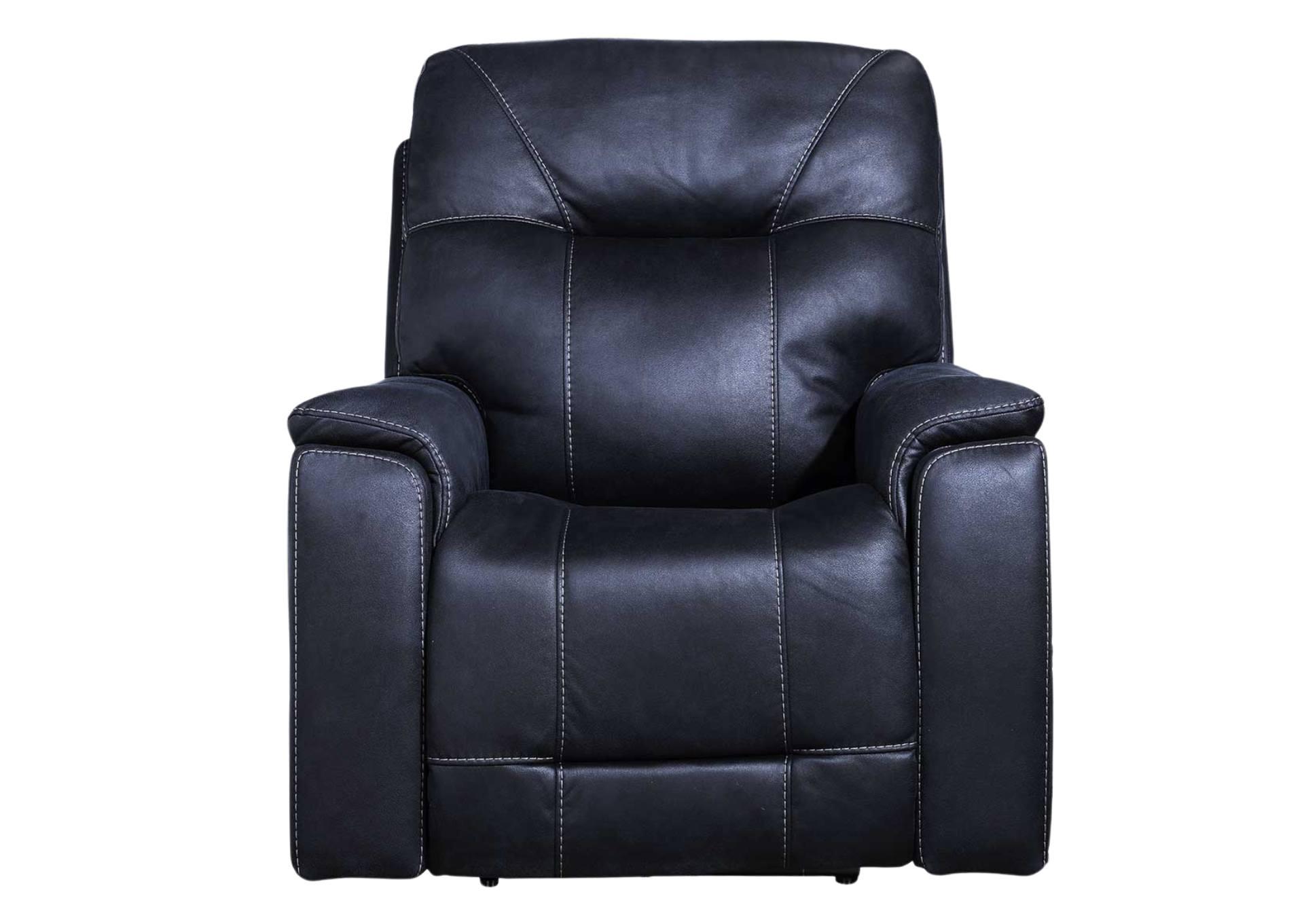 LEXINGTON OCEAN BLUE POWER MEDIA RECLINER