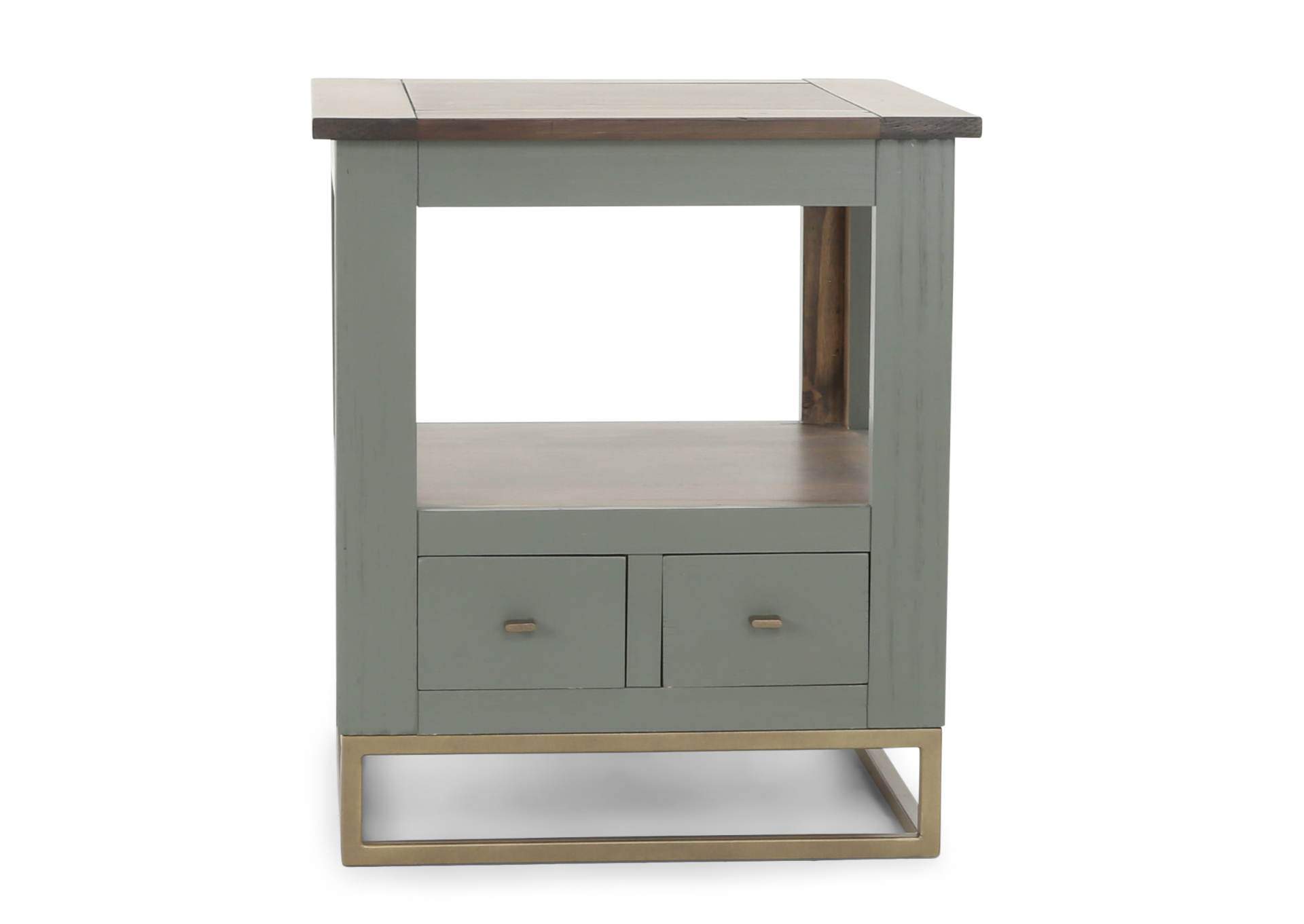 TIMBER END TABLE,INTERNATIONAL FURNITURE DIRECT, LLC