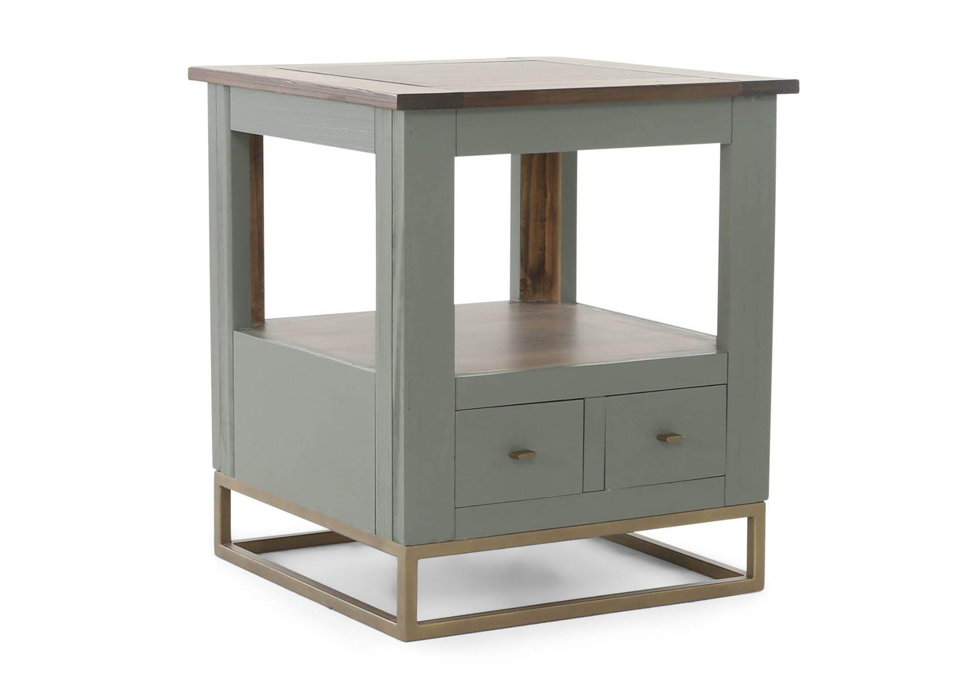 TIMBER END TABLE,INTERNATIONAL FURNITURE DIRECT, LLC