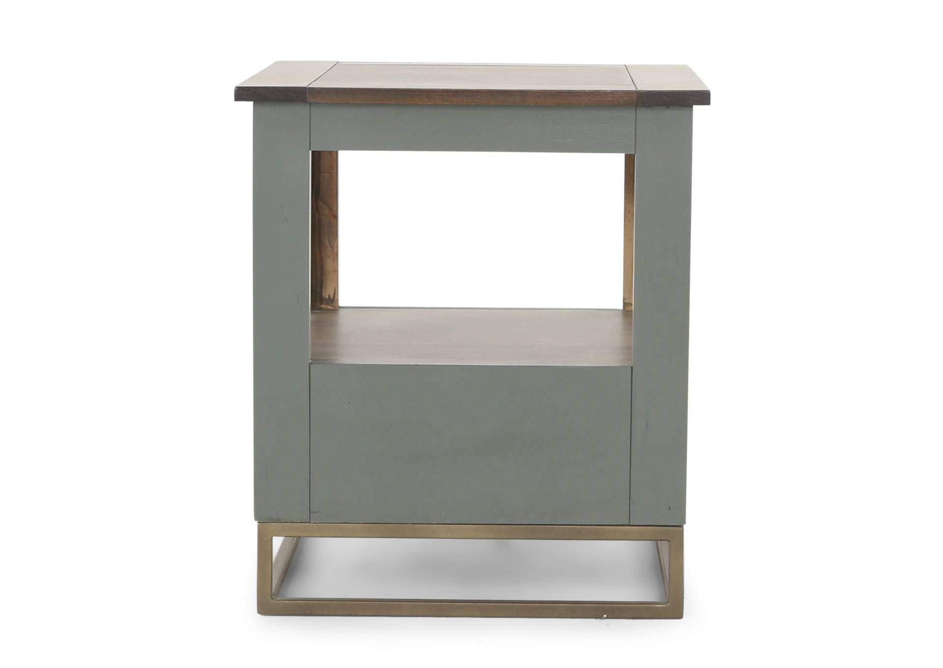 TIMBER END TABLE,INTERNATIONAL FURNITURE DIRECT, LLC