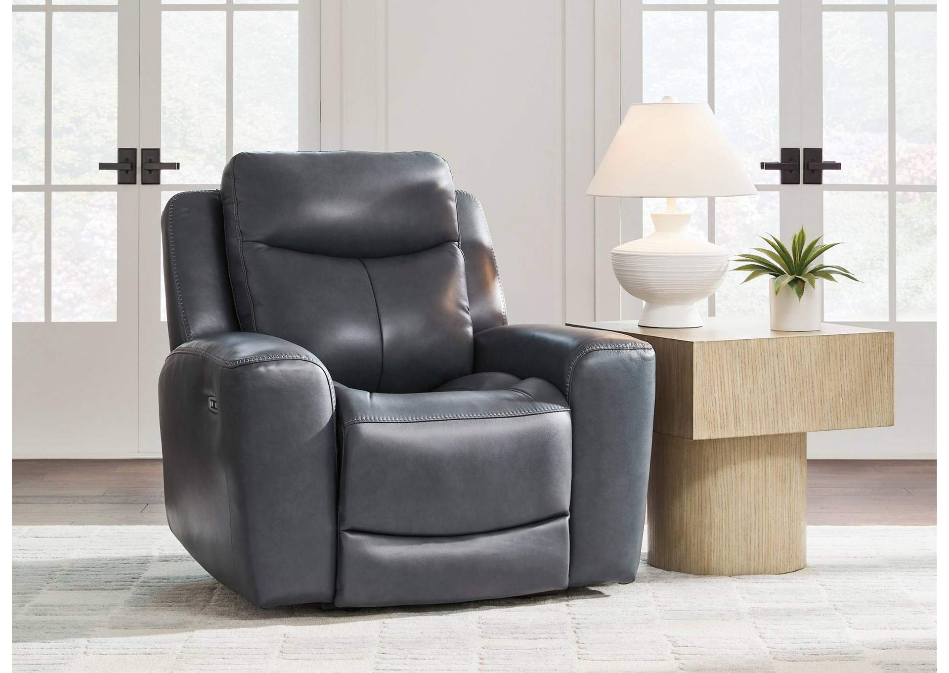 MOMENTUM ADMIRAL LEATHER 2P POWER RECLINER WITH ADJUSTABLE HEADREST,ASHLEY FURNITURE INC.