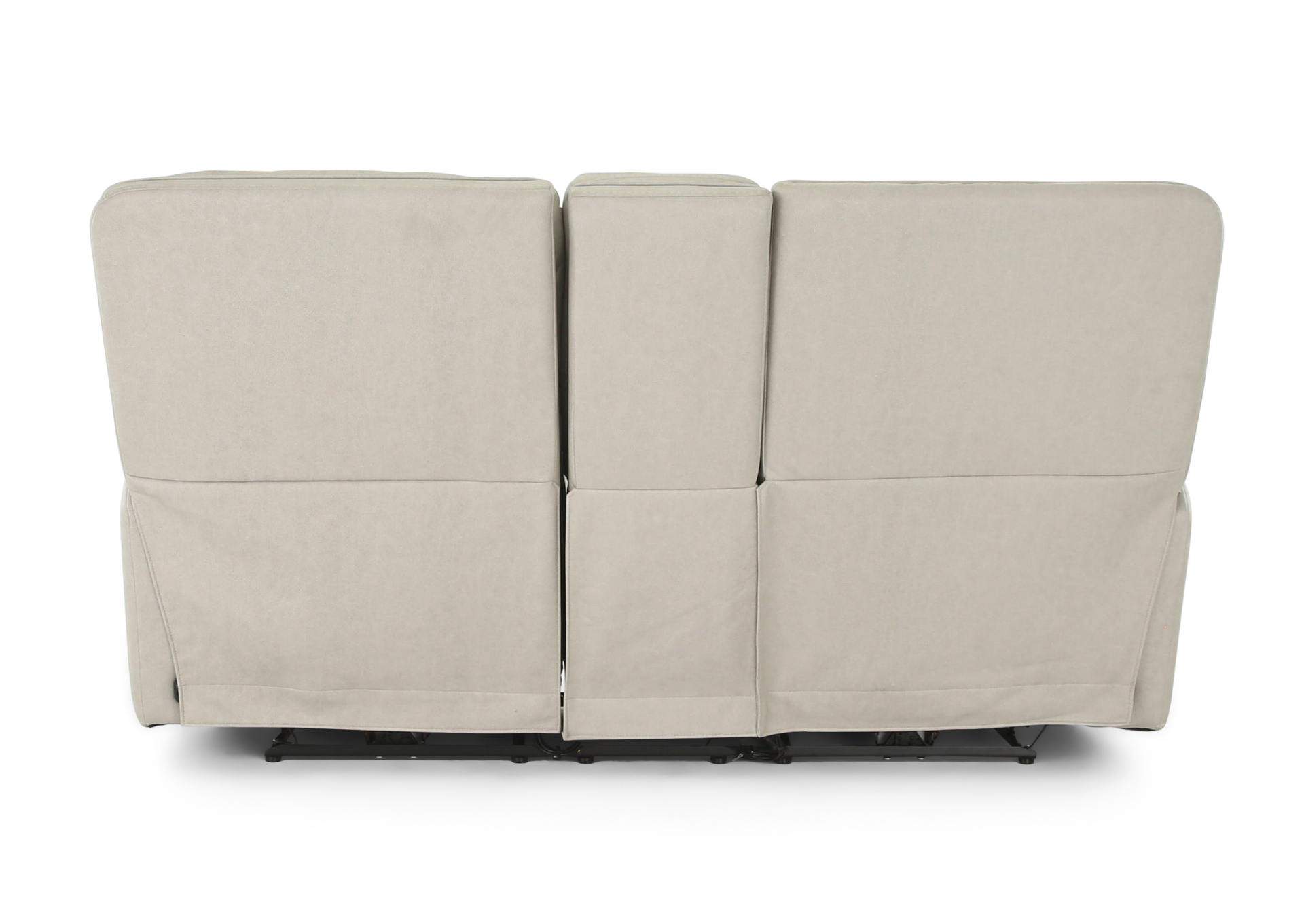 CANNES DOVE 3P POWER CONSOLE LOVESEAT,MOTM