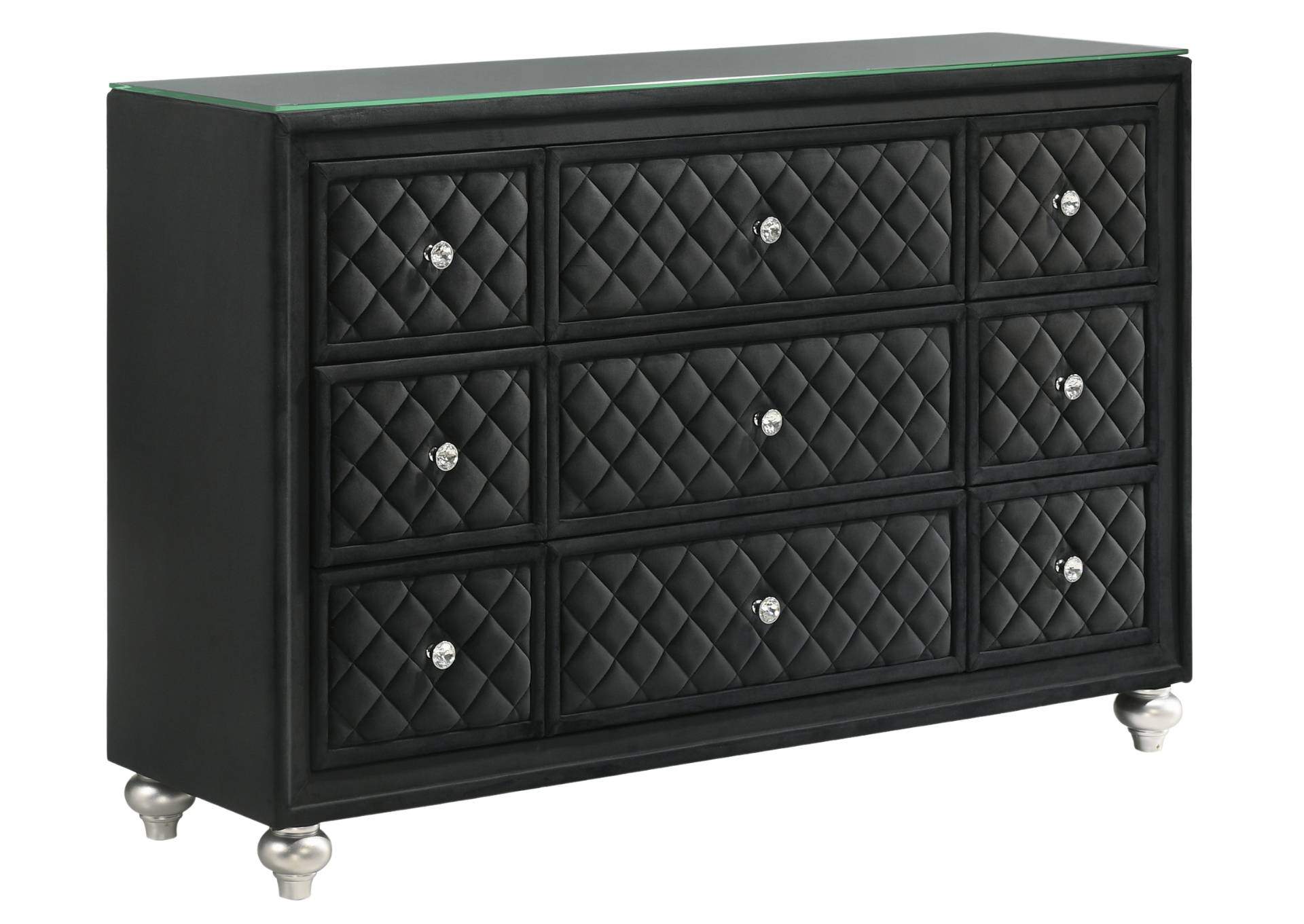 CAMEO BLACK DRESSER,CROWN MARK INT.